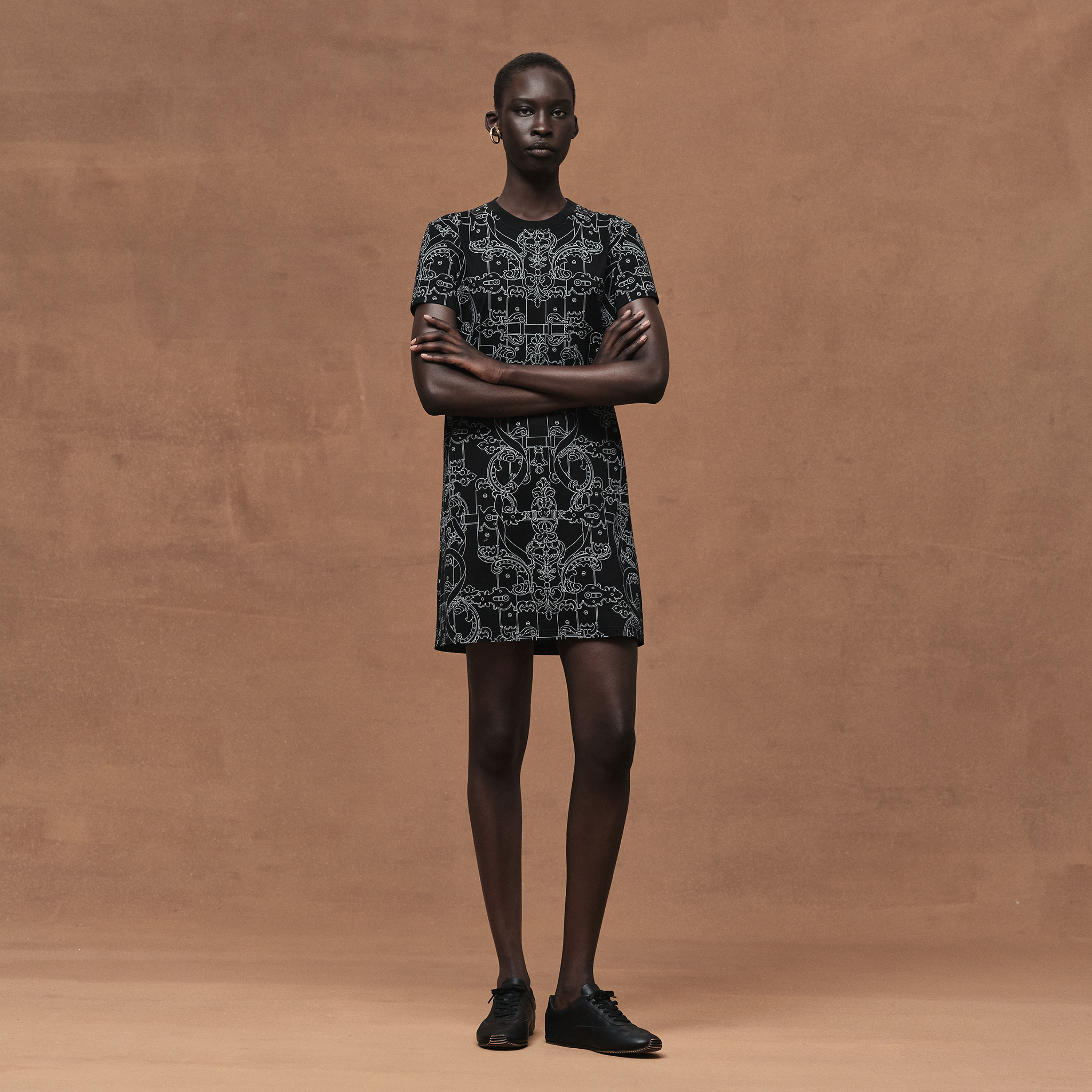 "Ferronnerie Remix" straight dress