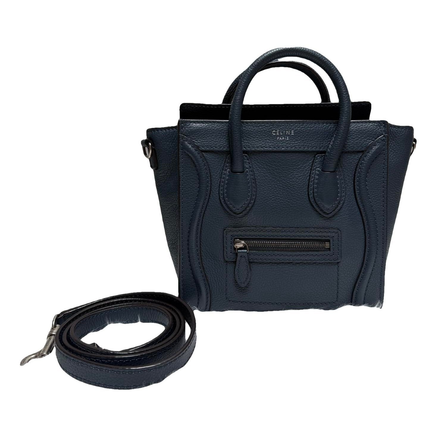 Nano Luggage leather handbag