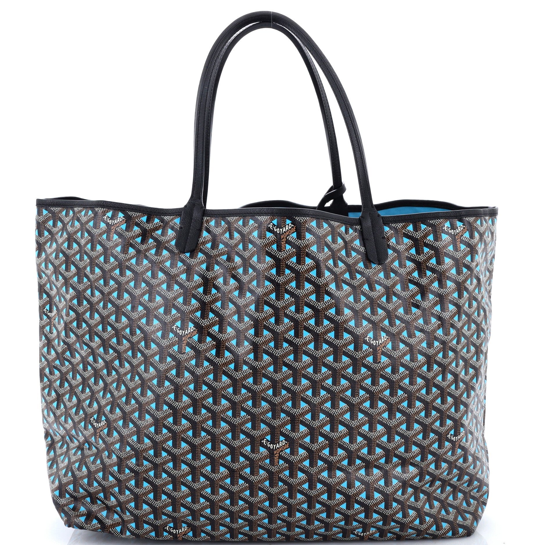 Saint Louis Tote Claire Voie Coated Canvas GM