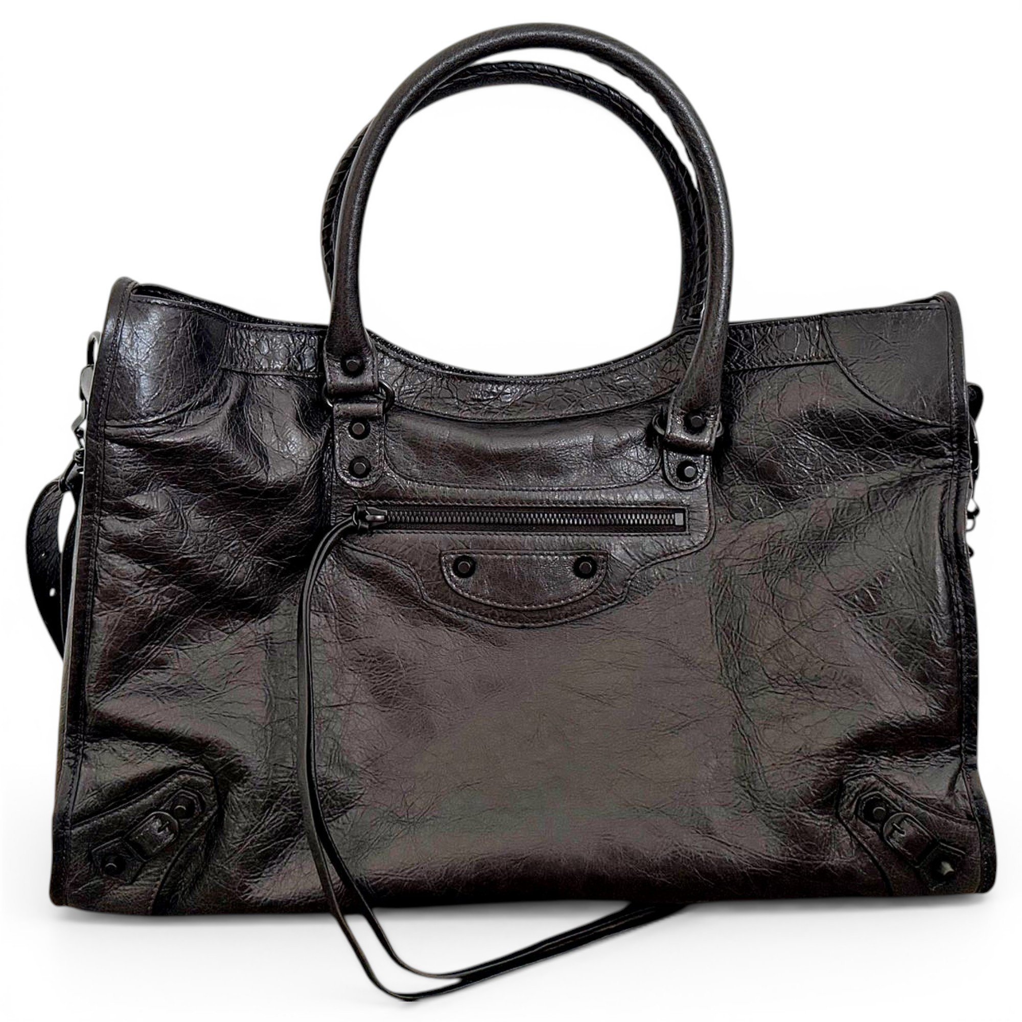 Balenciaga City leather handbag