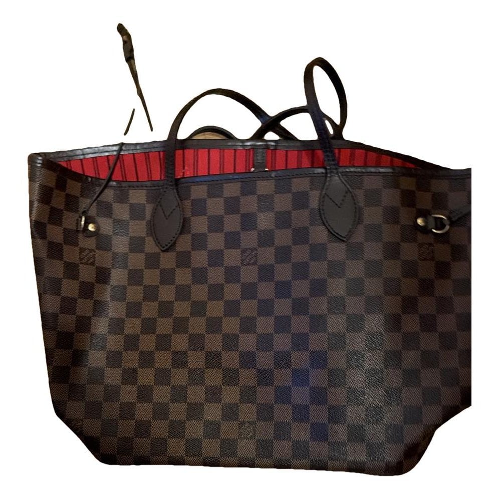 Neverfull leather tote