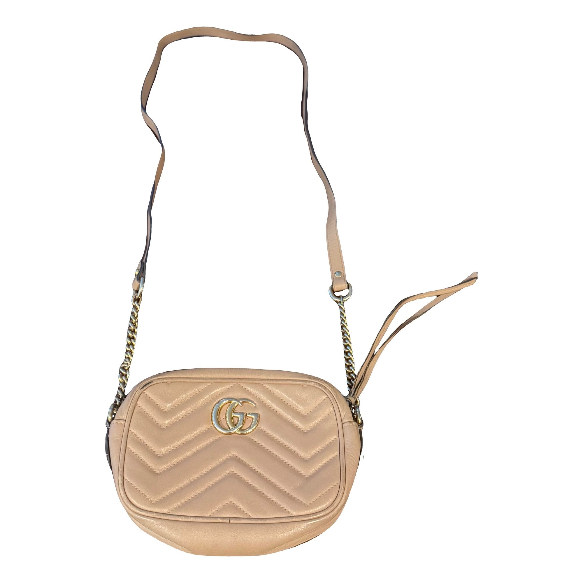 GG Marmont Chain Matelasse leather crossbody bag