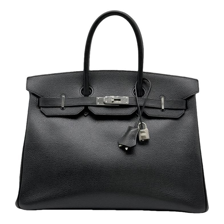 Birkin 35 leather handbag