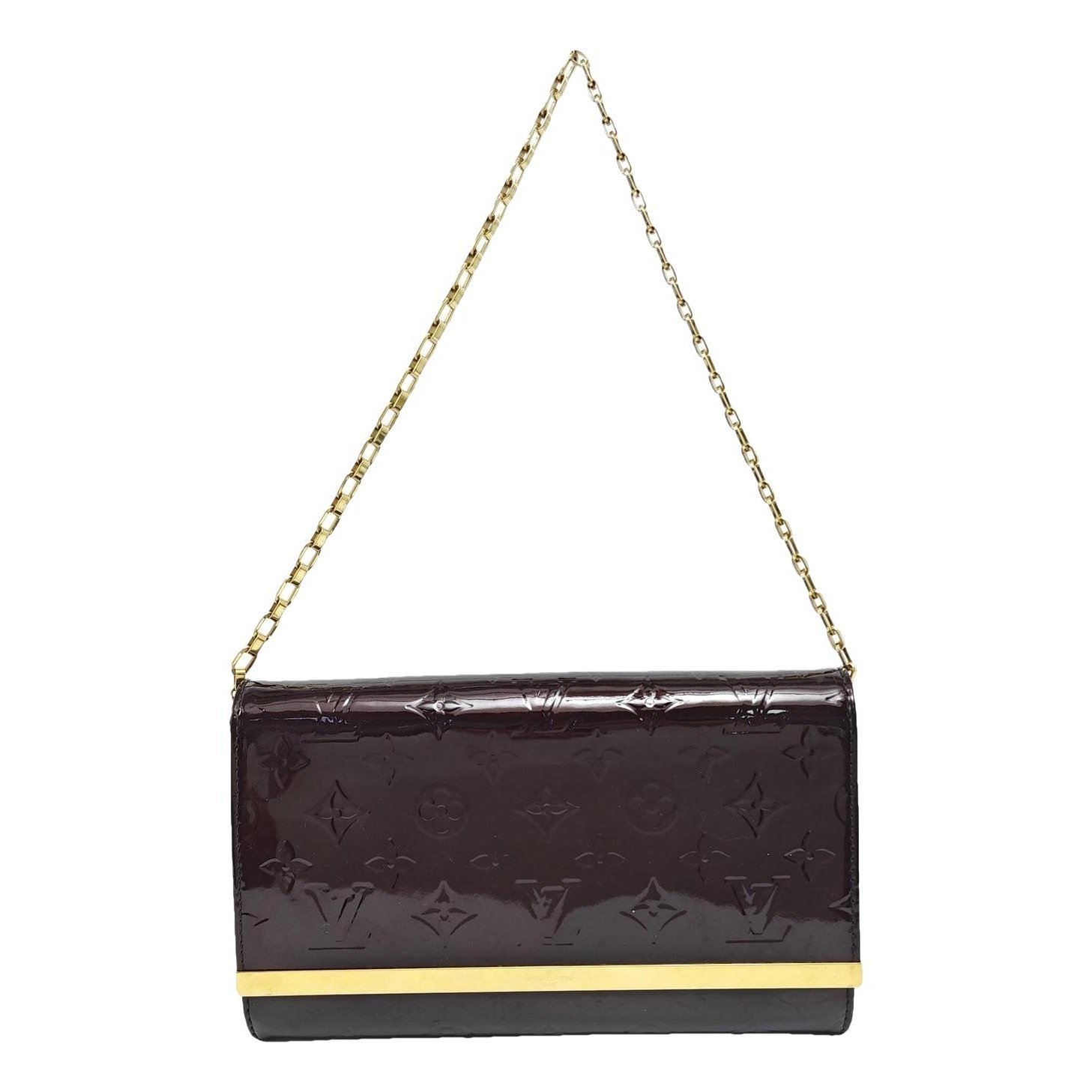 Ana patent leather handbag