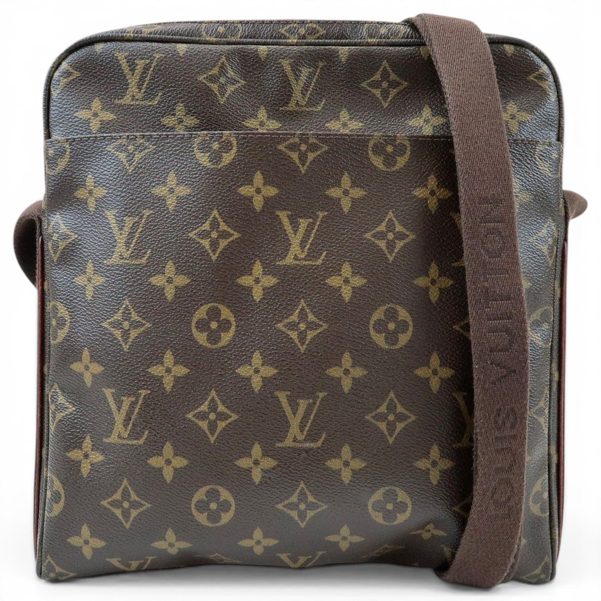 Leather crossbody bag
