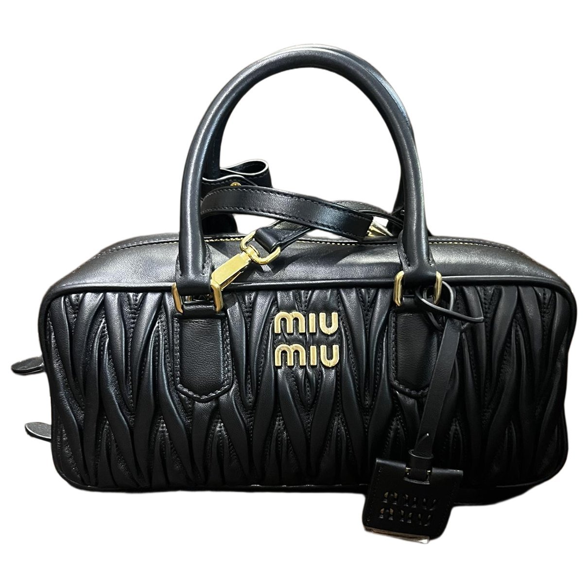 Leather crossbody bag