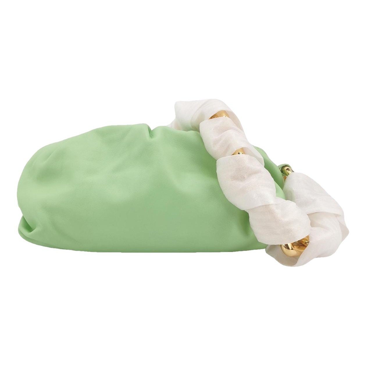 Chain Pouch leather handbag