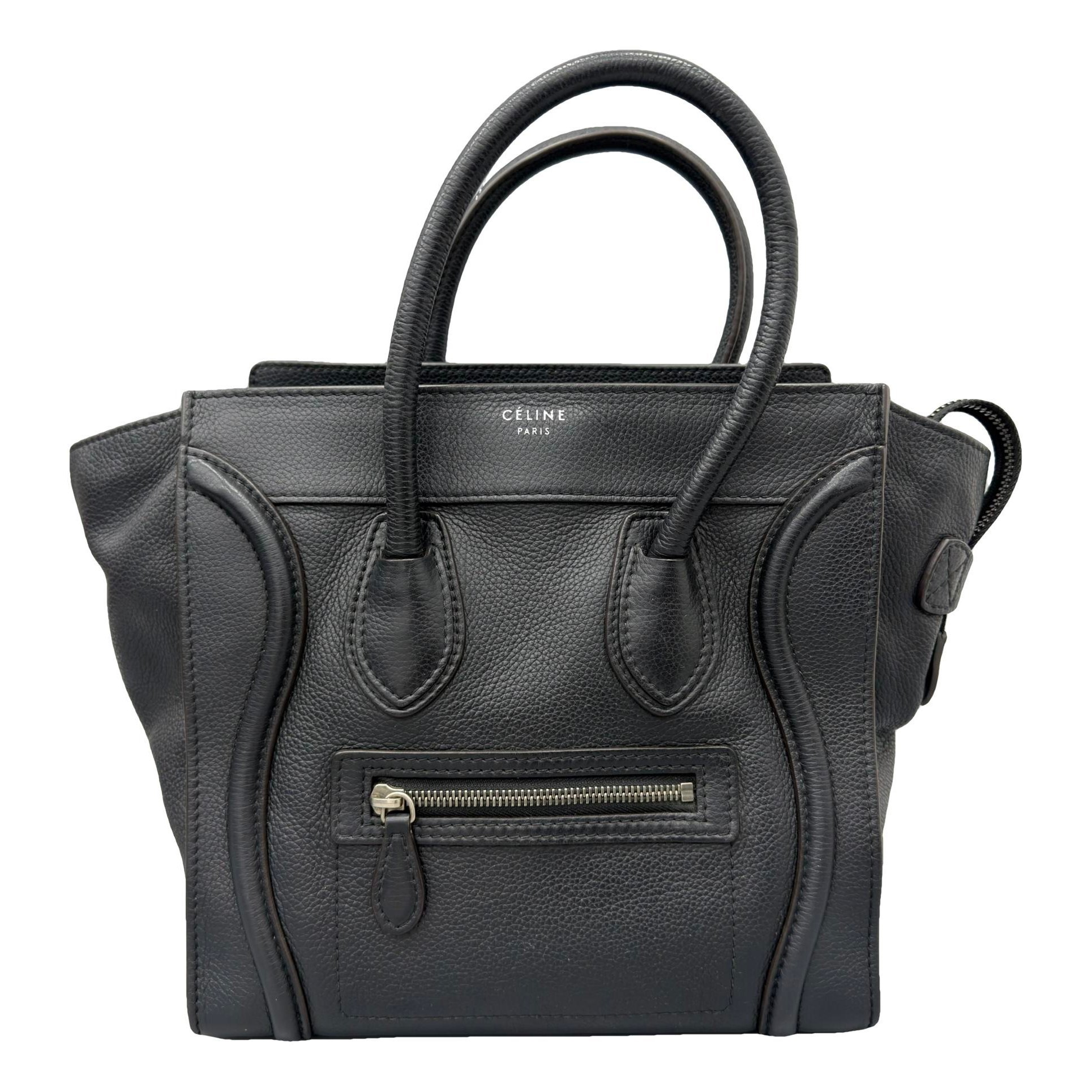 Luggage leather handbag