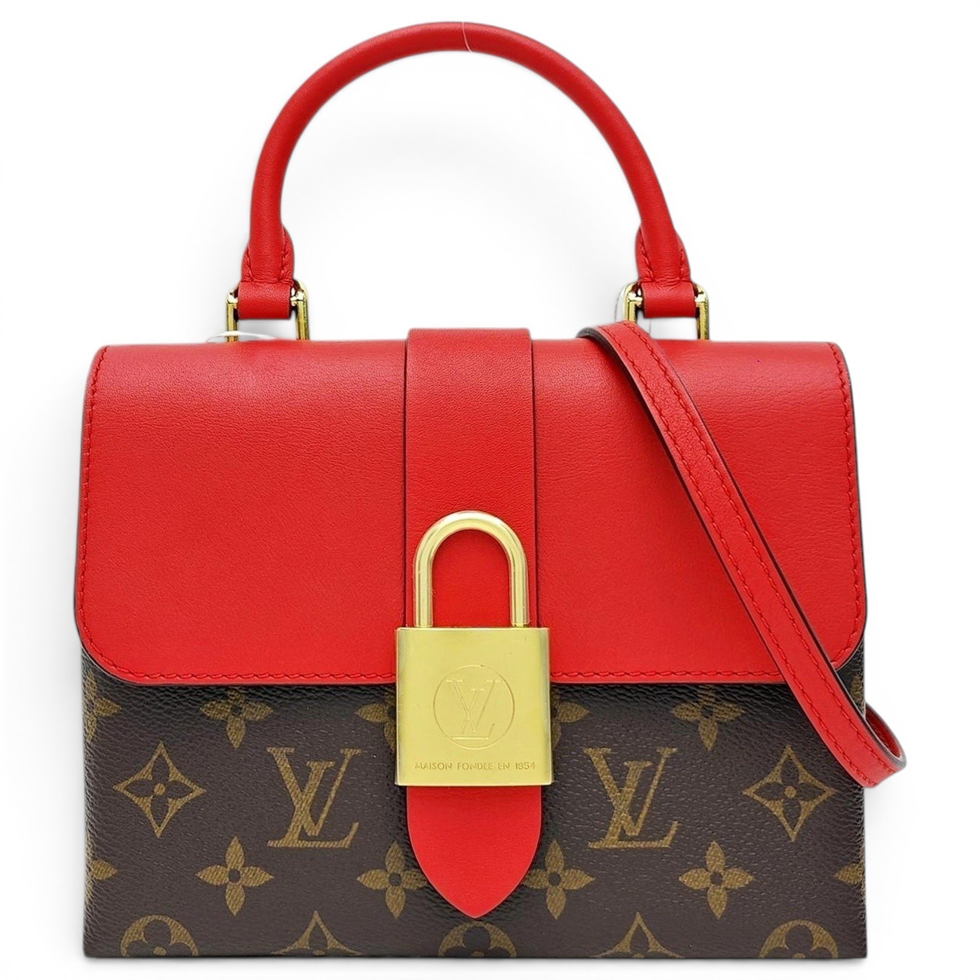 Locky BB leather handbag