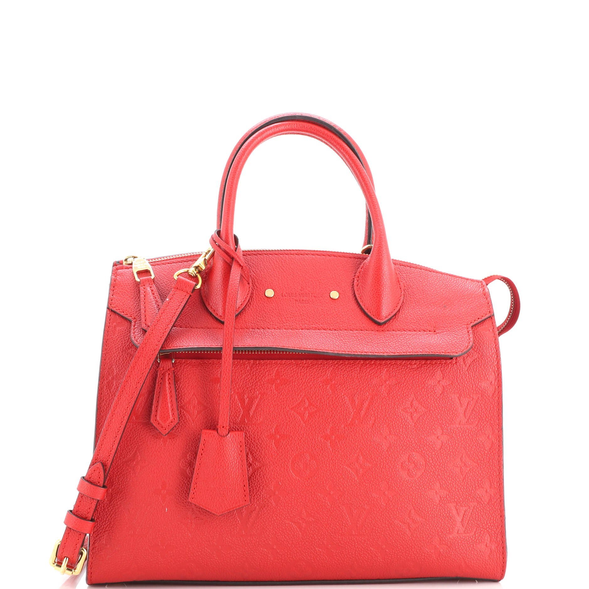 Leather satchel
