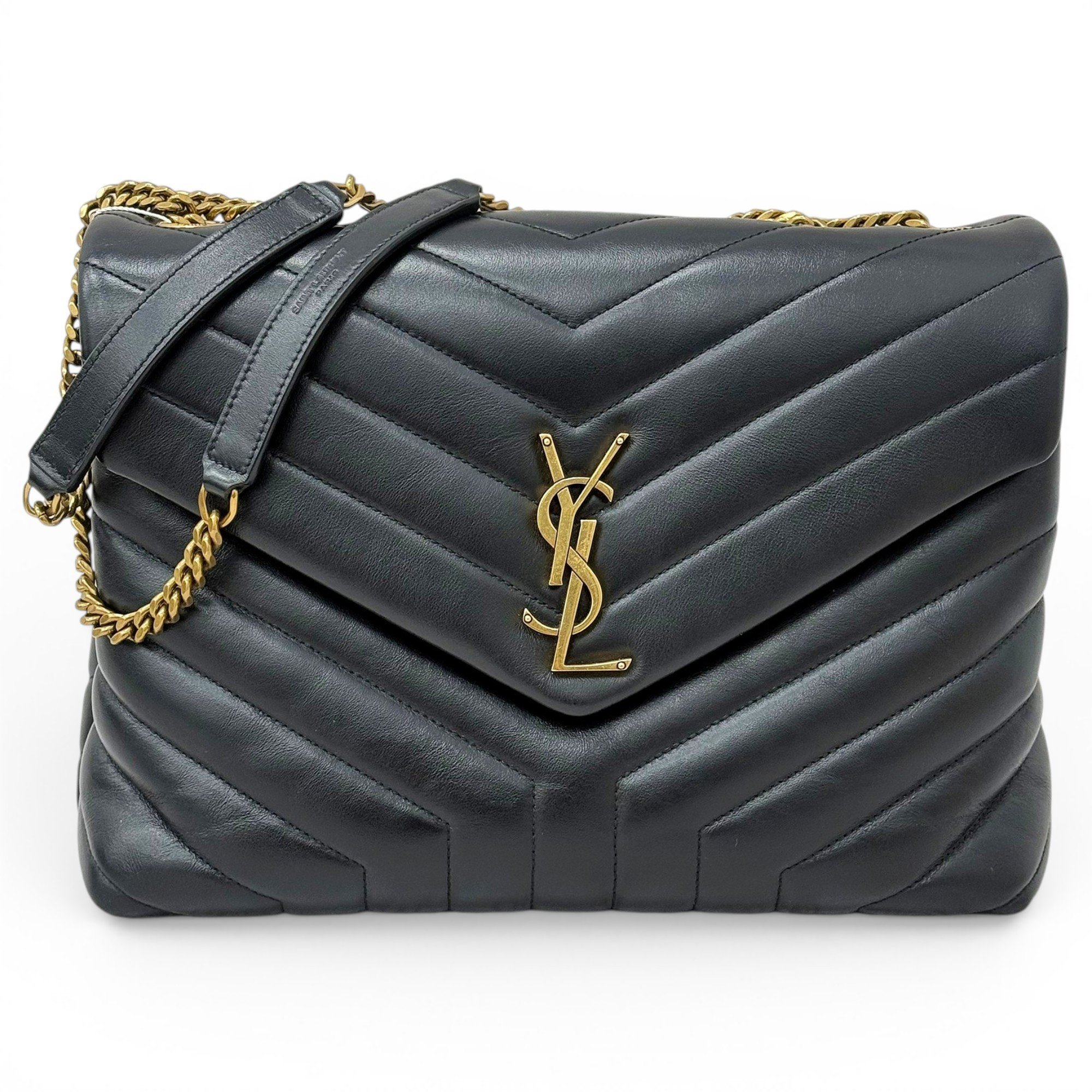 Loulou leather handbag