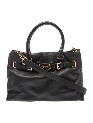Leather Top Handle Bag