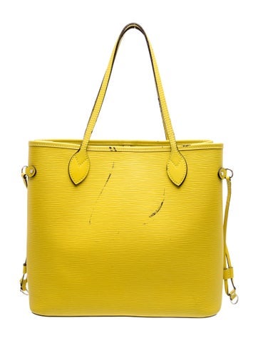 Epi Leather Neverfull w/Pouch MM