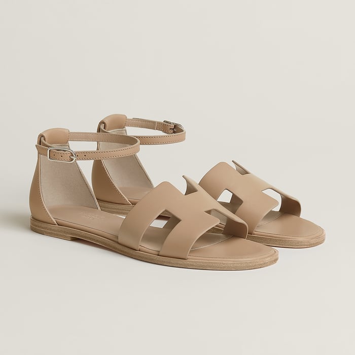 Beige Camel Santorini Sandal