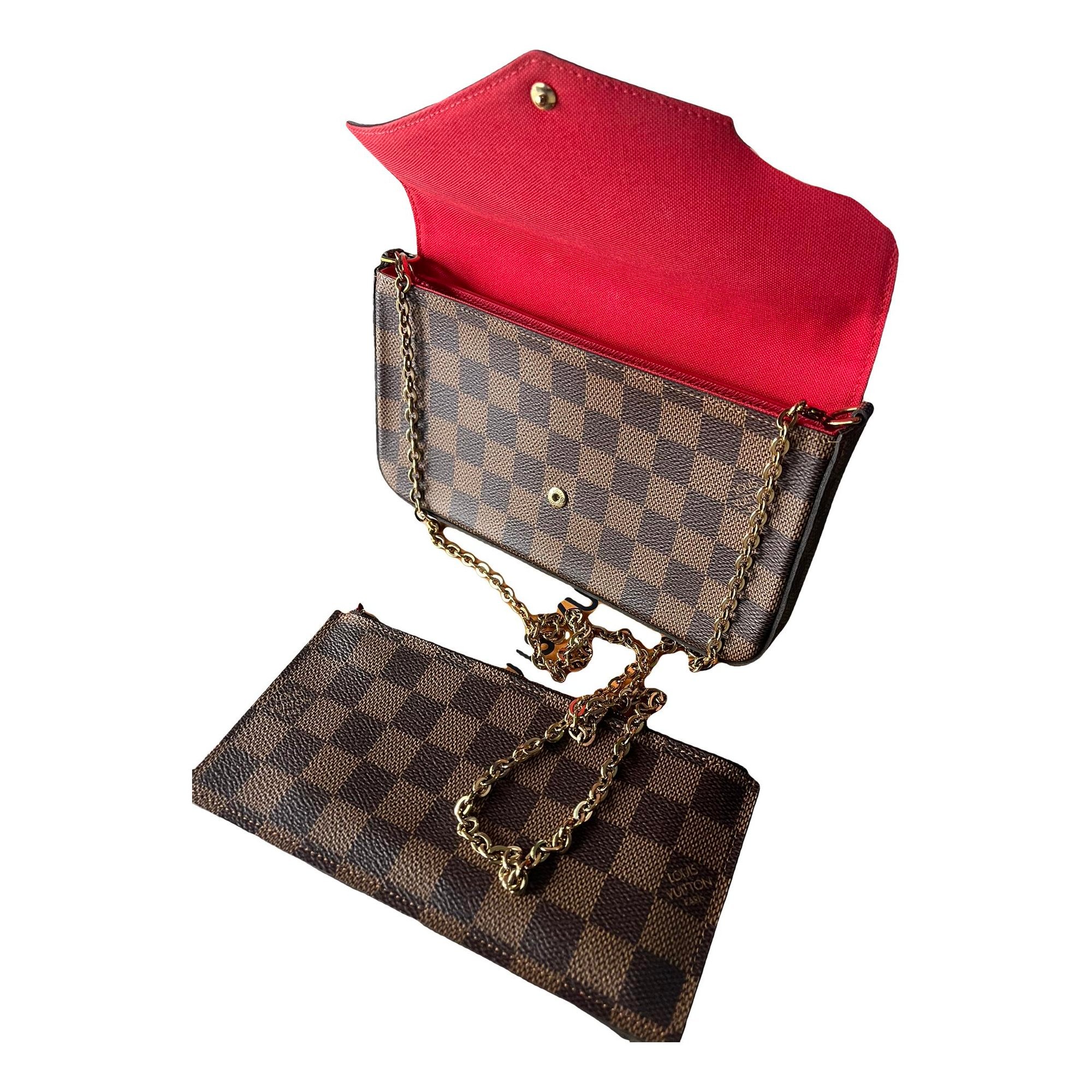 Louis Vuitton Leather clutch bag