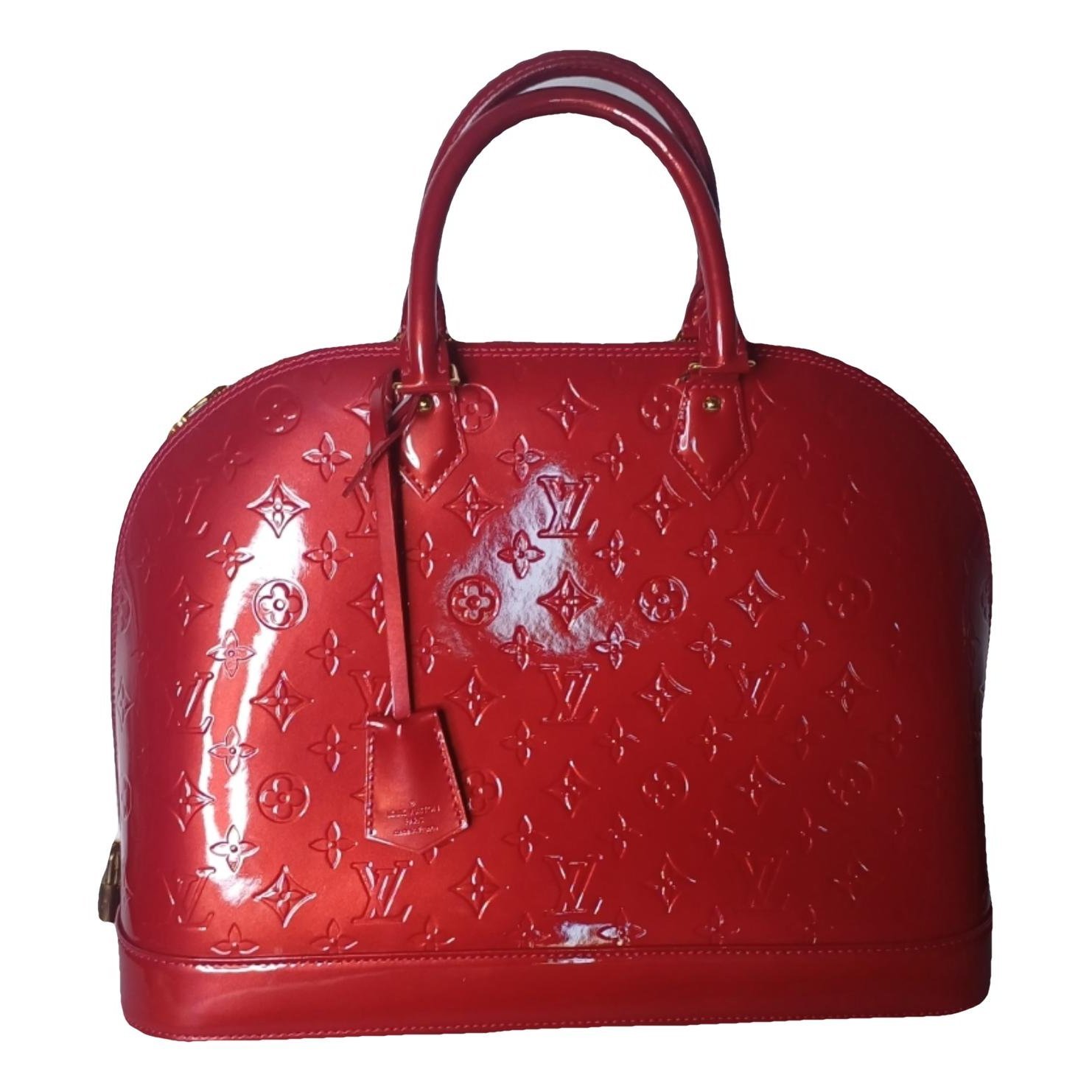 Alma patent leather handbag