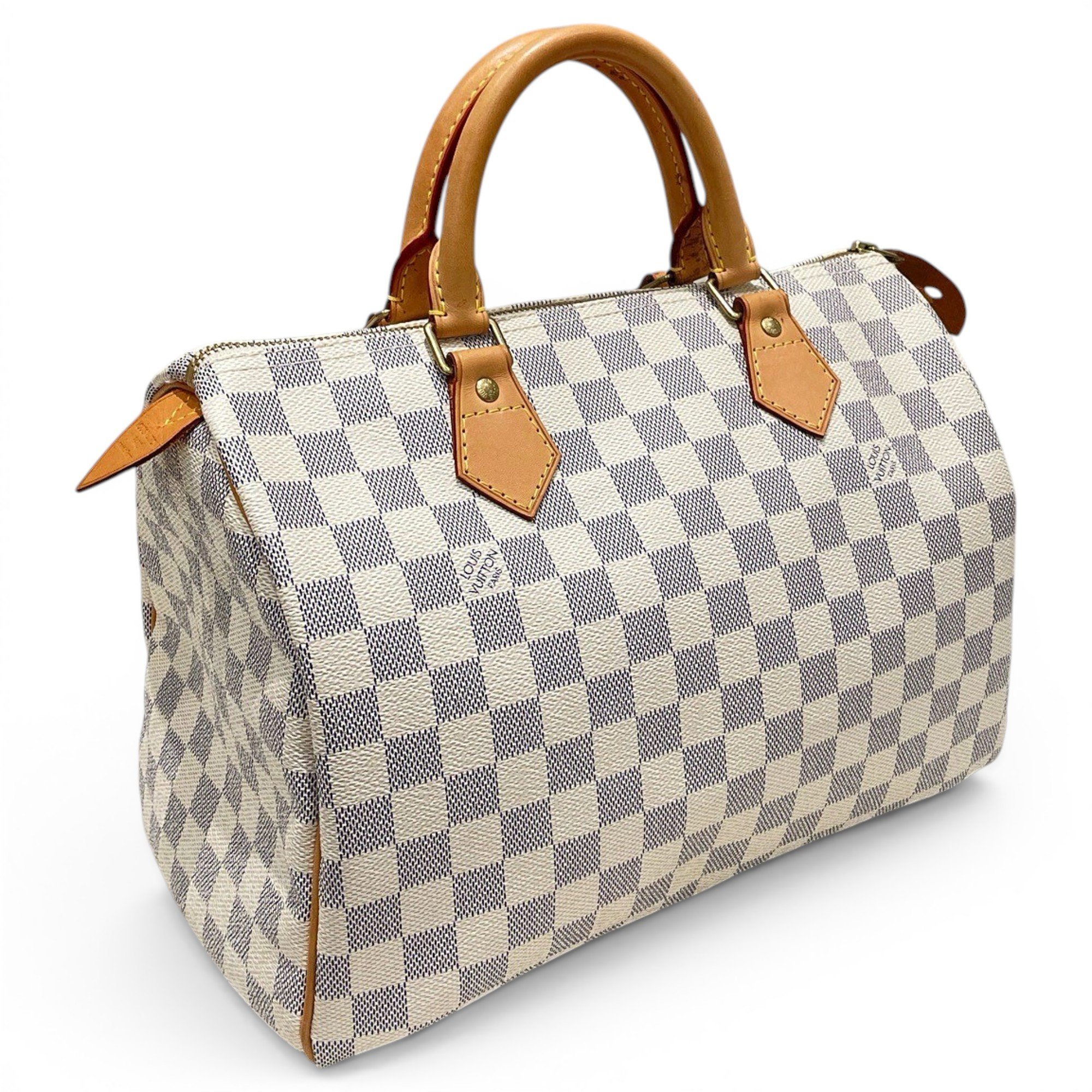 Speedy leather handbag