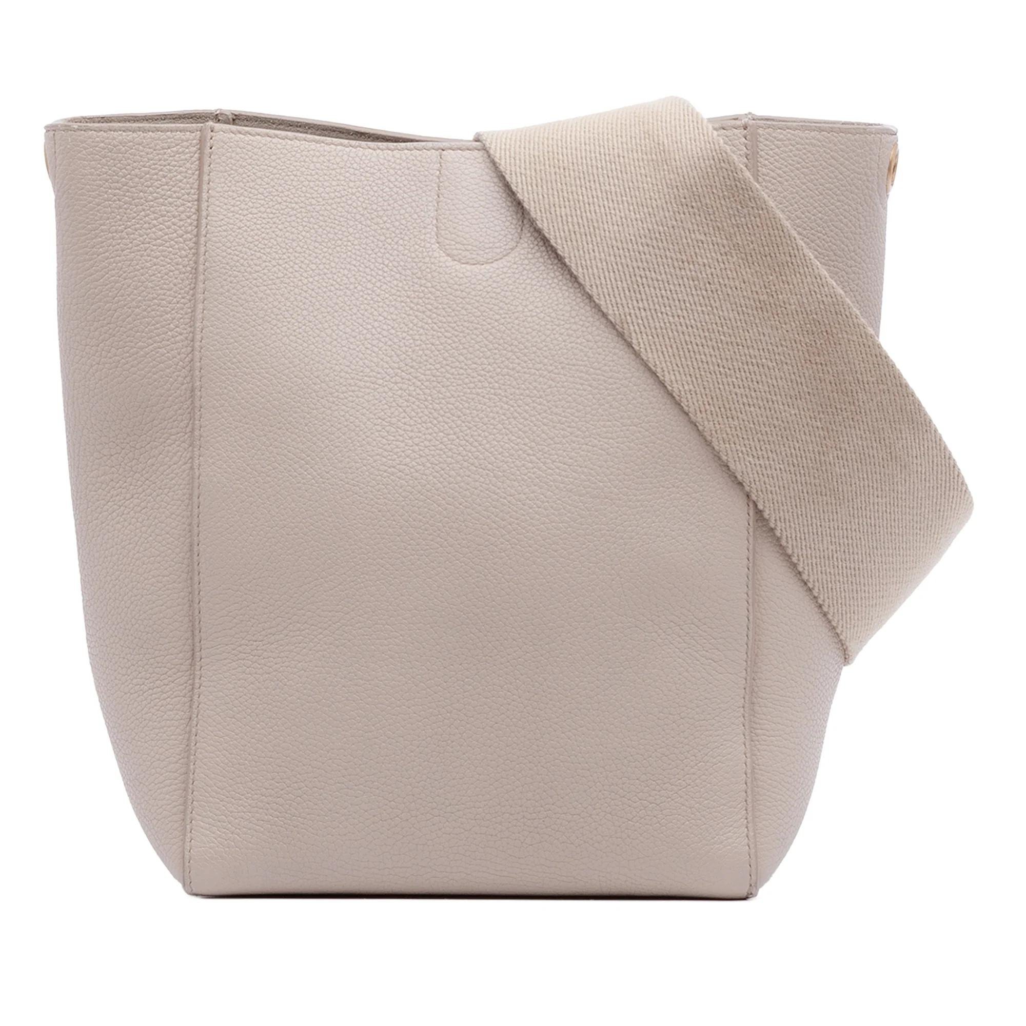 Seau Sangle pony-style calfskin handbag