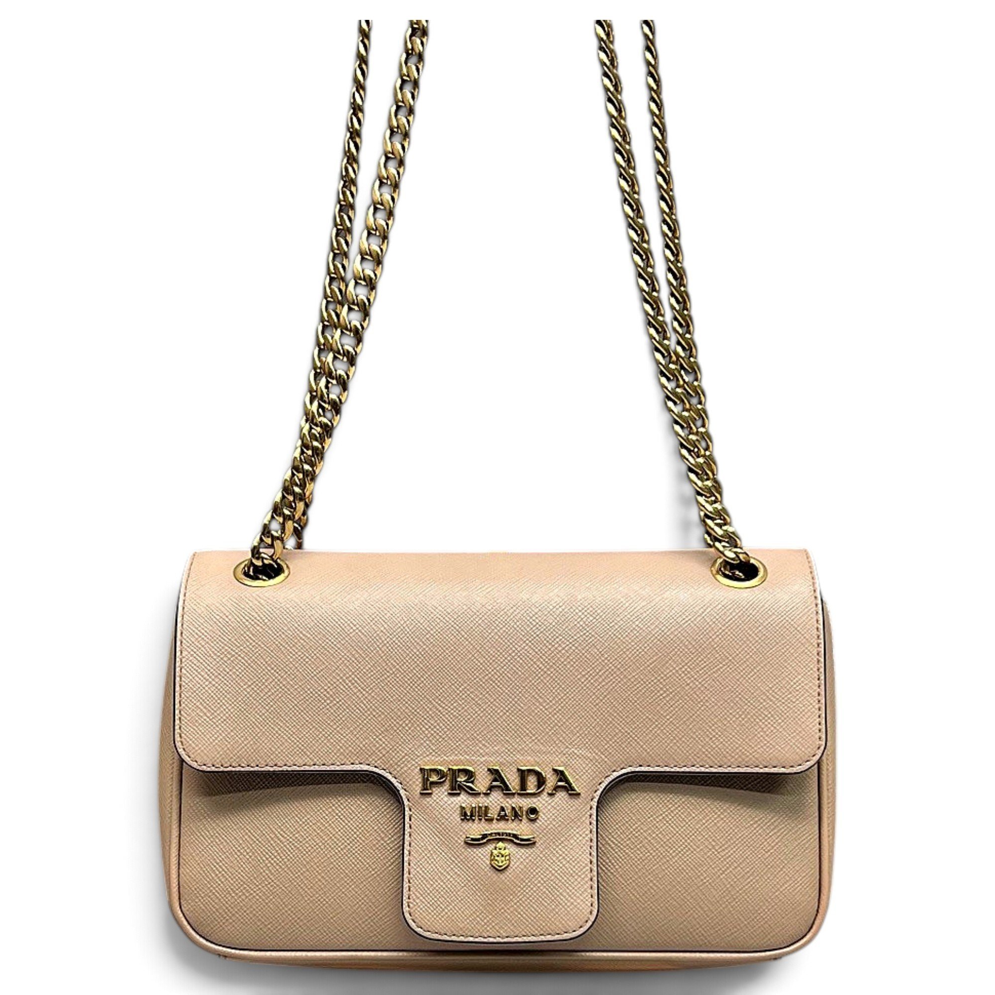 Diagramme leather crossbody bag