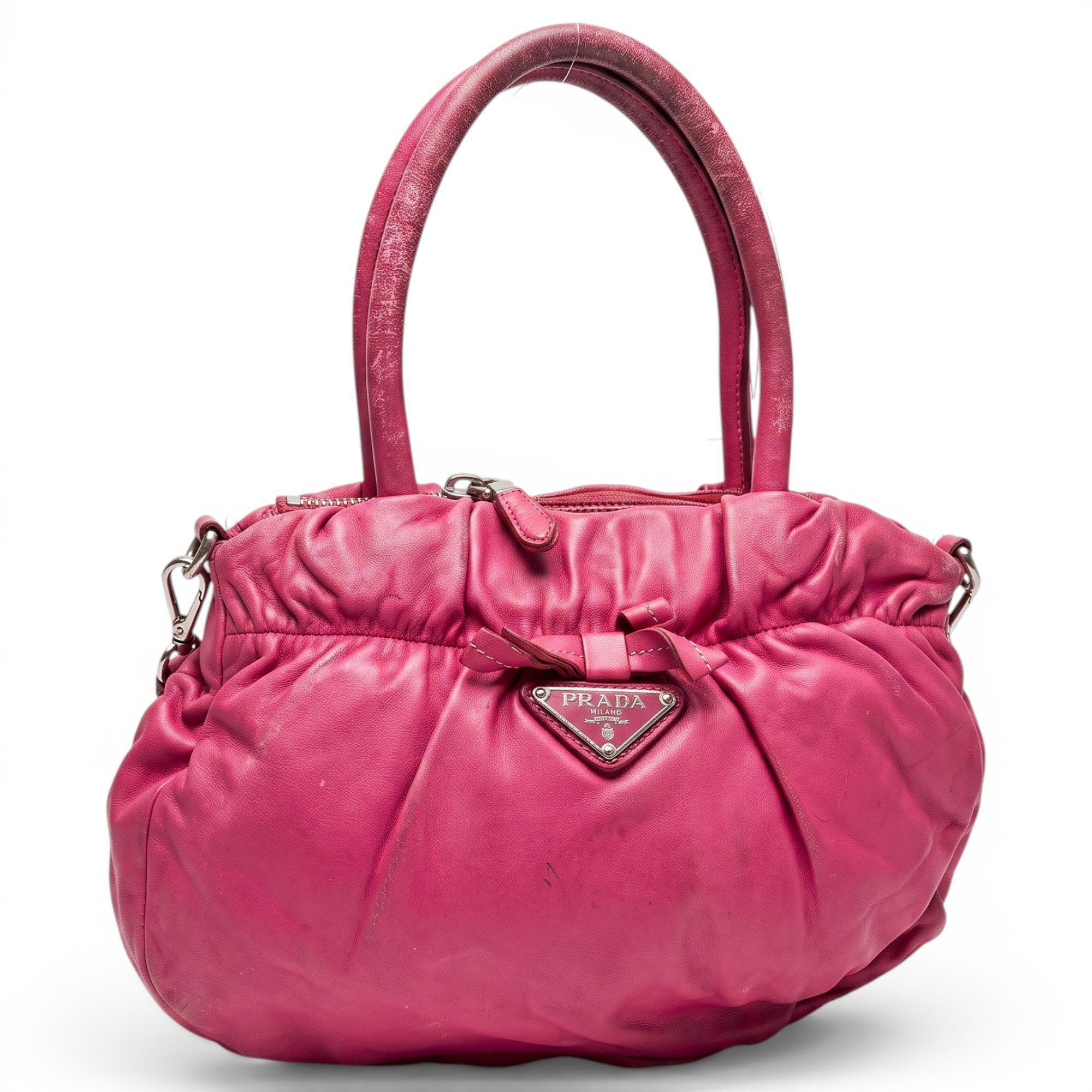Leather handbag
