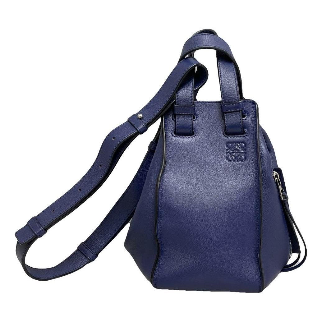 Hammock leather handbag