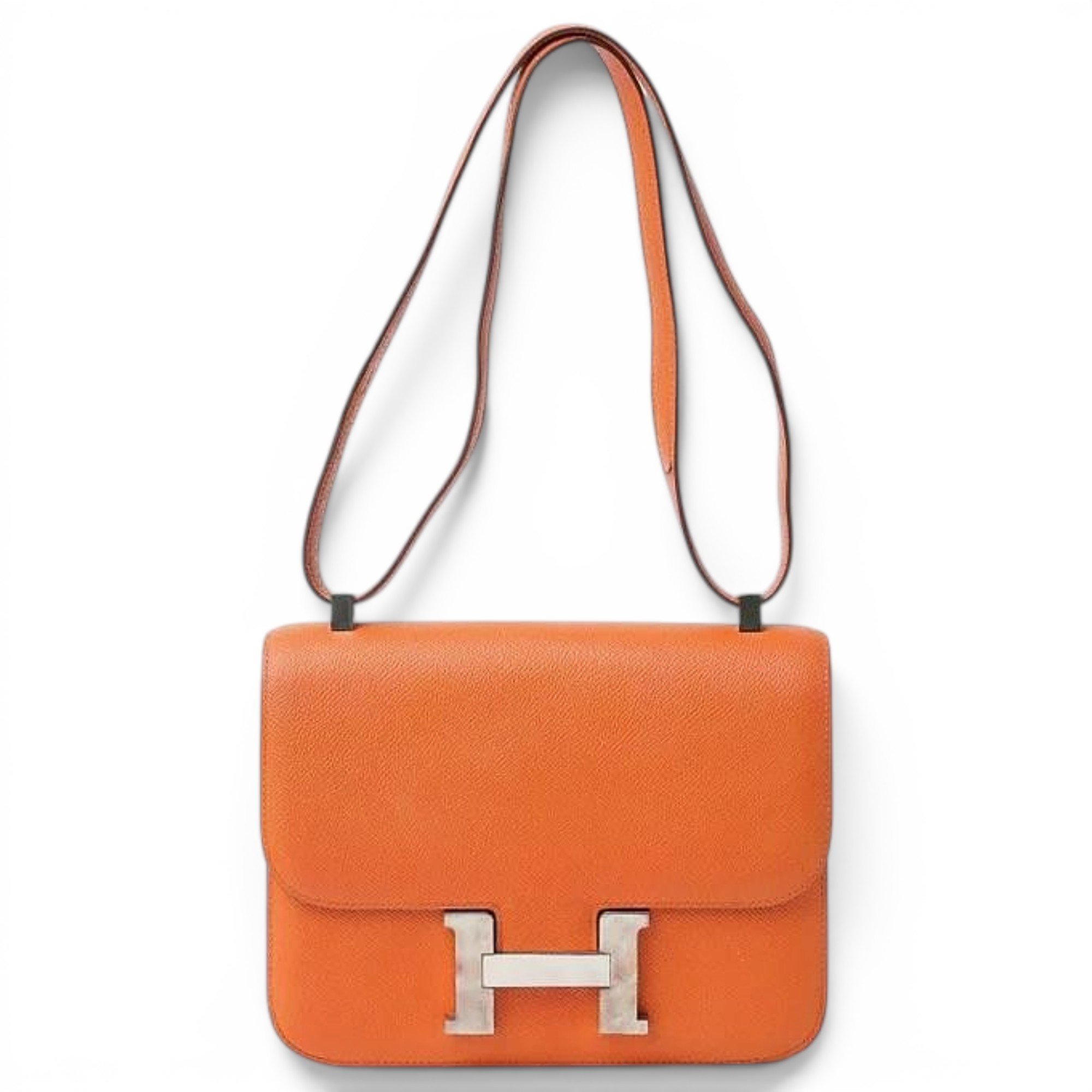 Constance leather crossbody bag