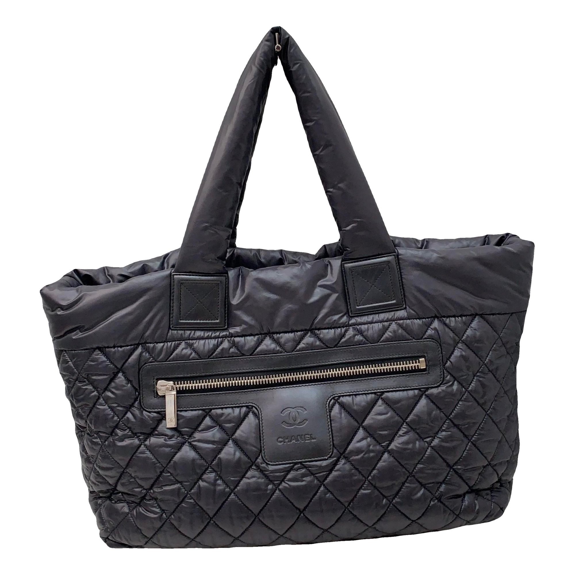 Cocoon leather handbag