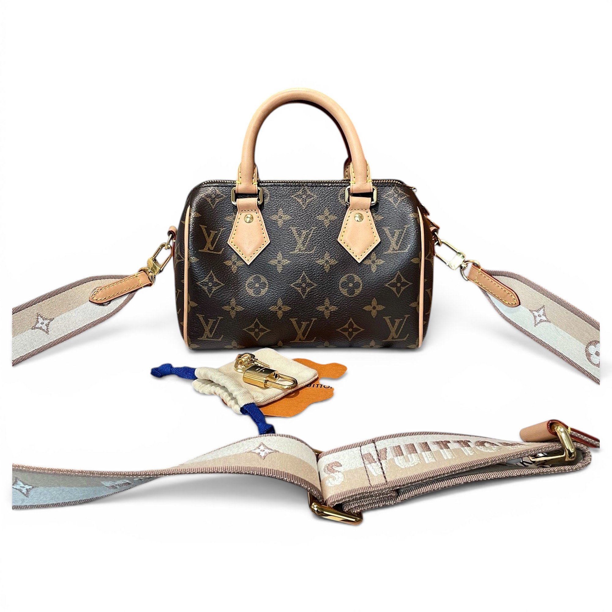 Louis Vuitton Speedy Bandoulière leather handbag