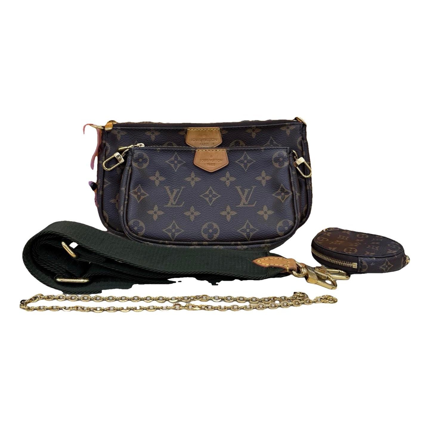 Multi Pochette Accessoires leather handbag