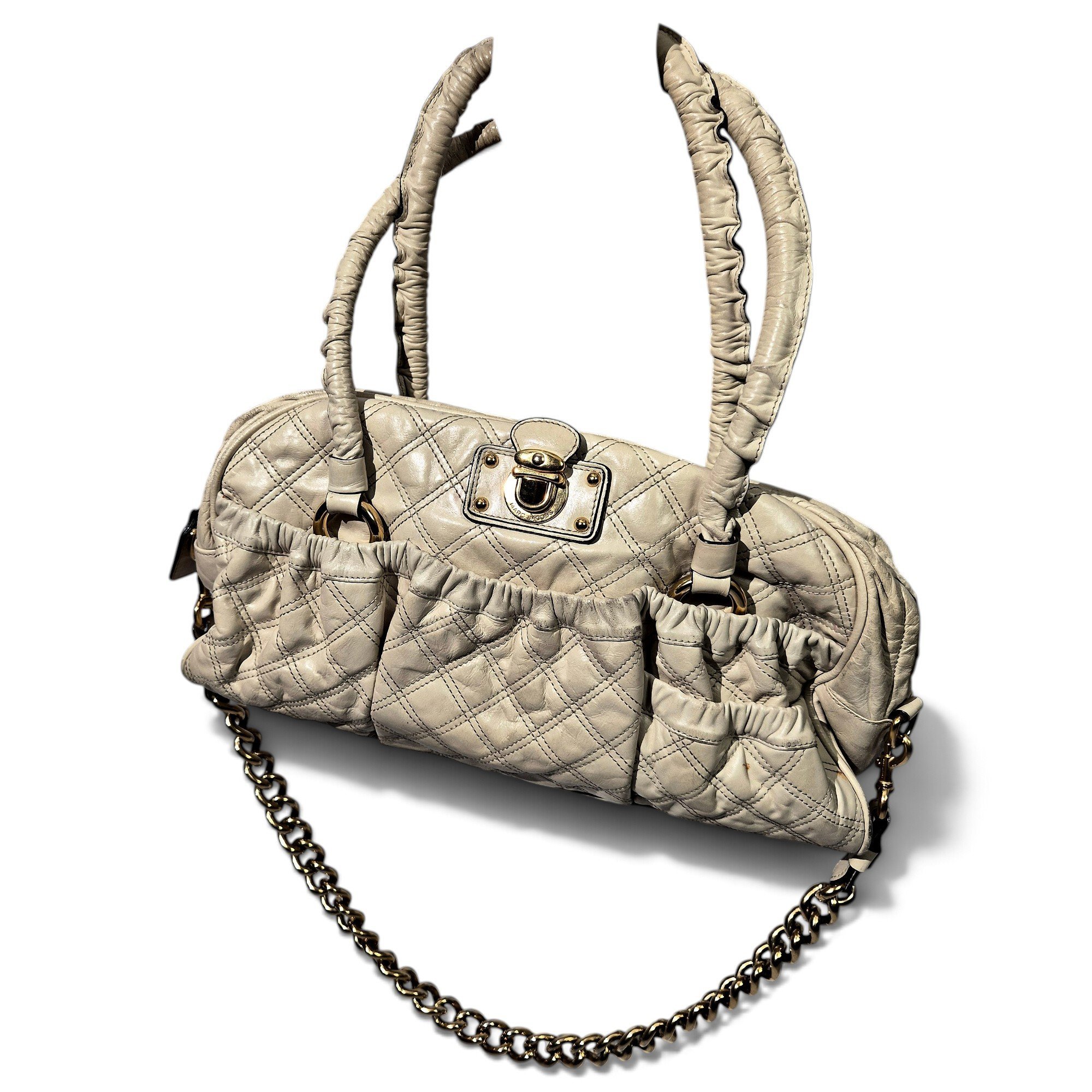 Leather handbag
