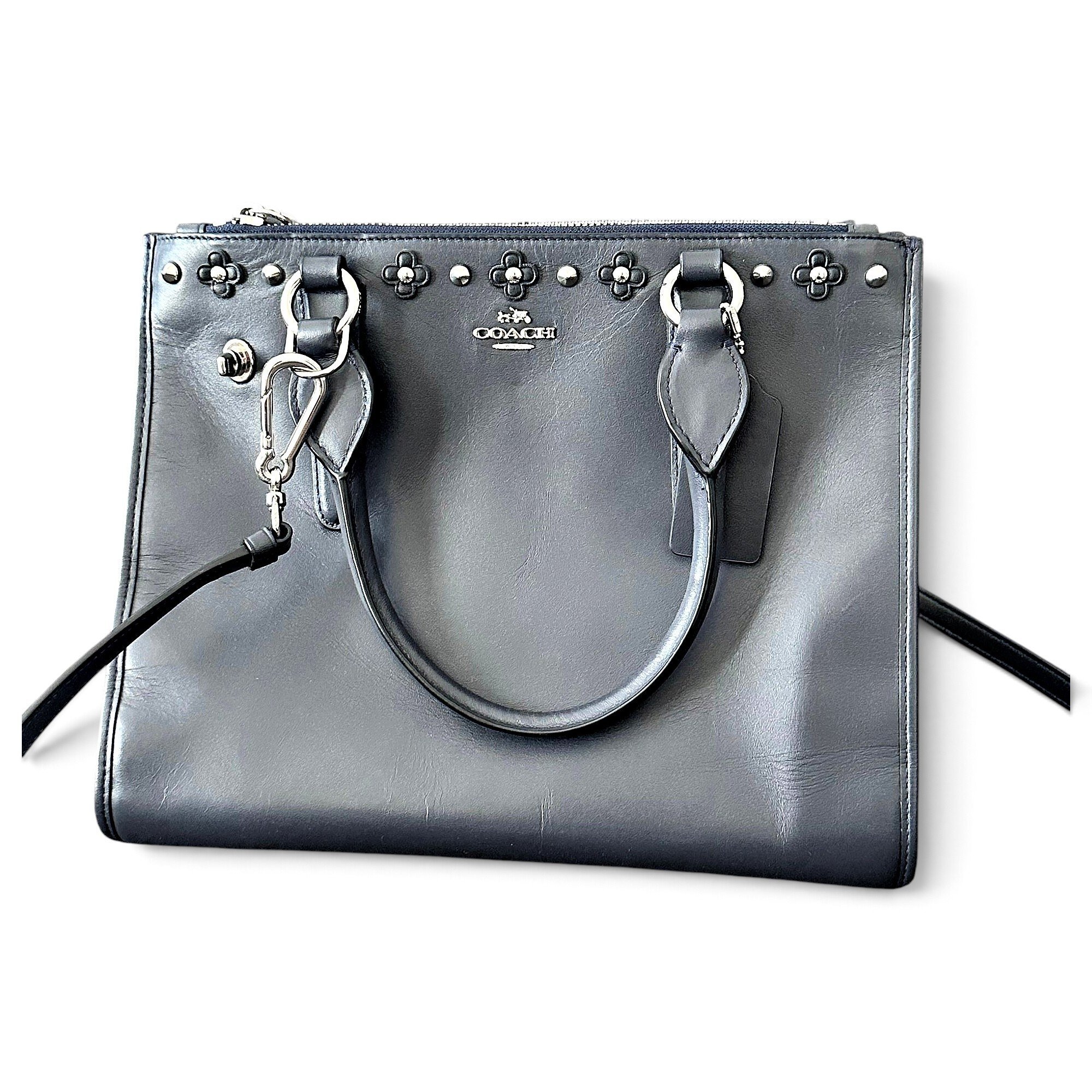 Leather handbag