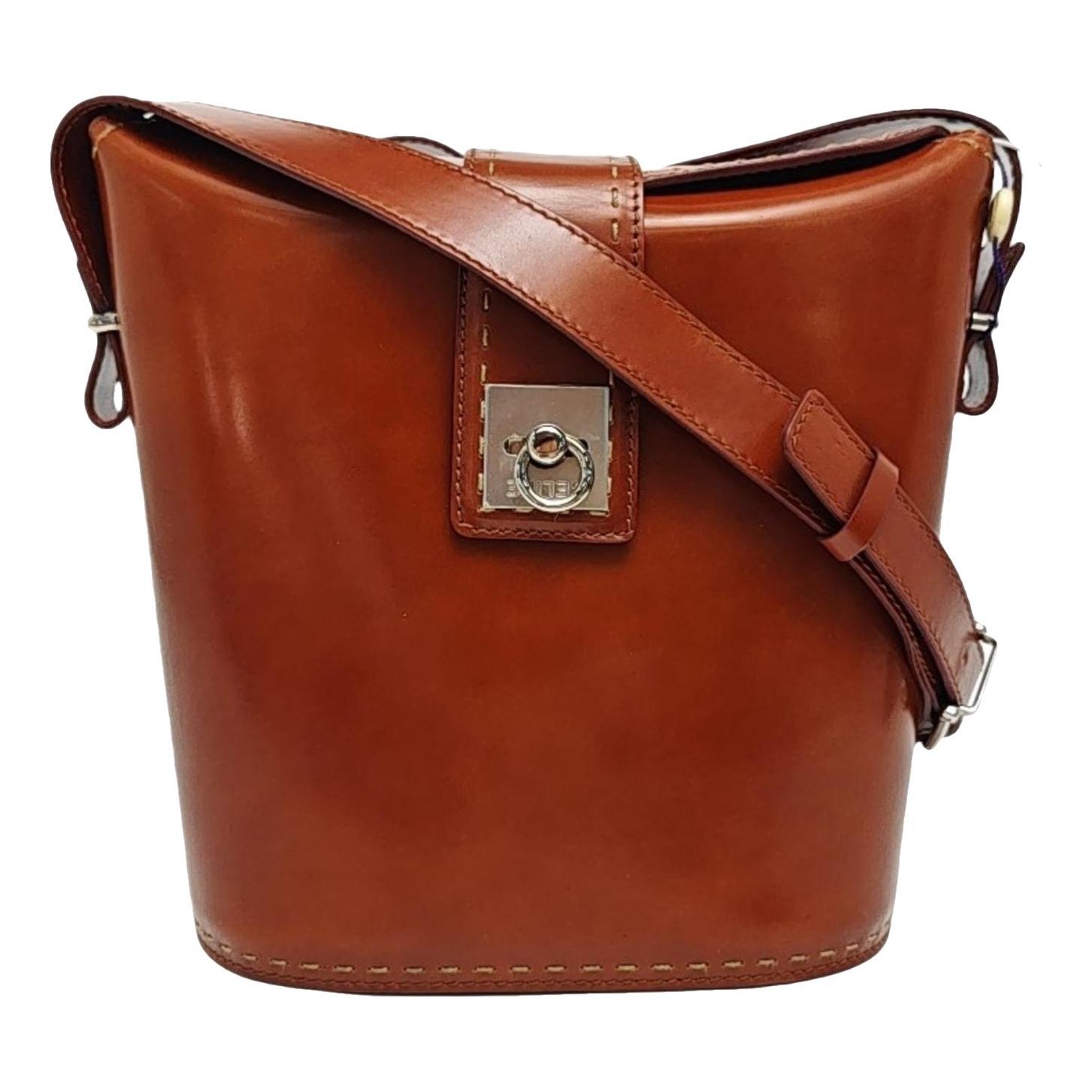 Leather handbag