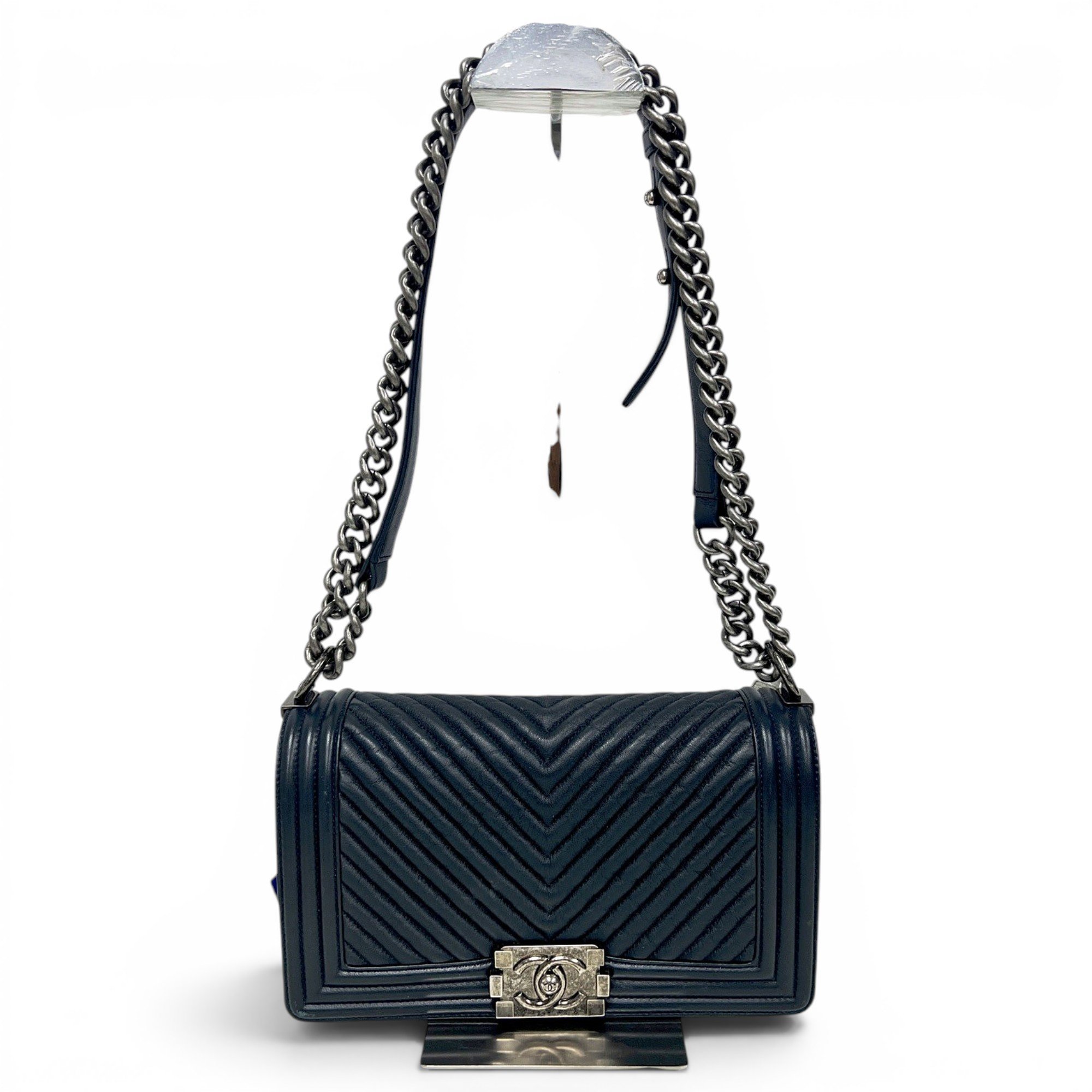 Boy leather crossbody bag
