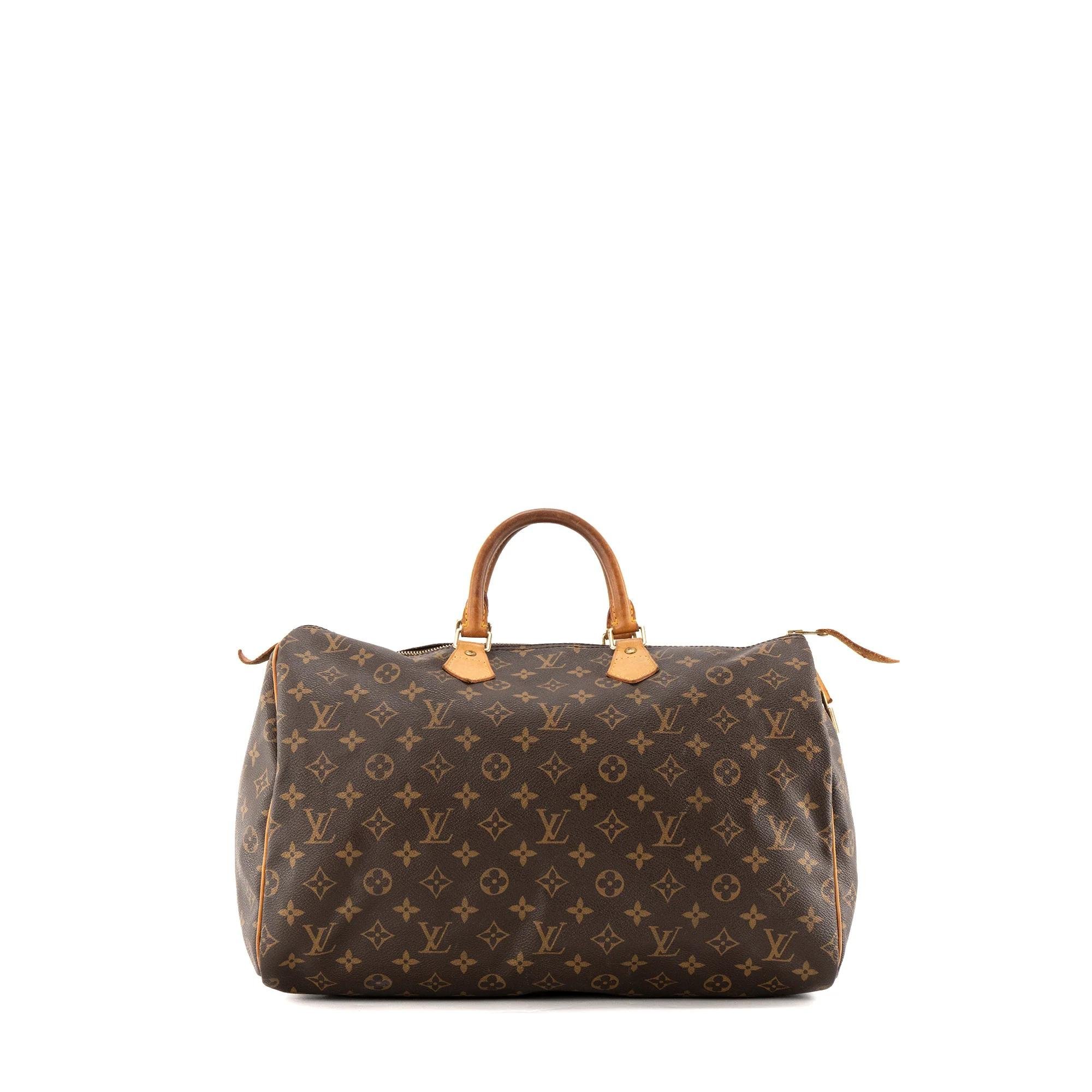 Speedy leather handbag