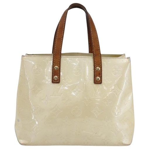 Reade patent leather handbag