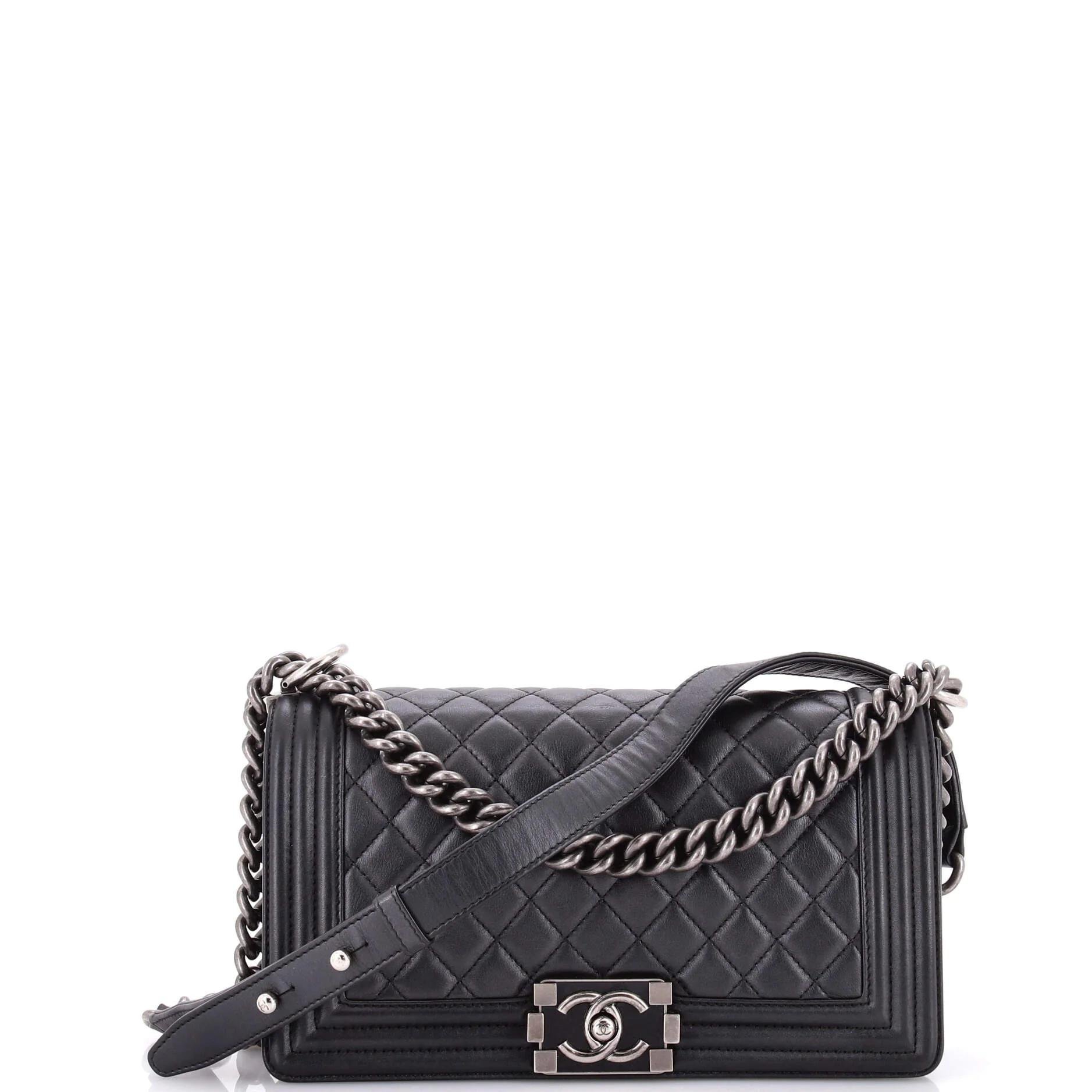Boy leather handbag
