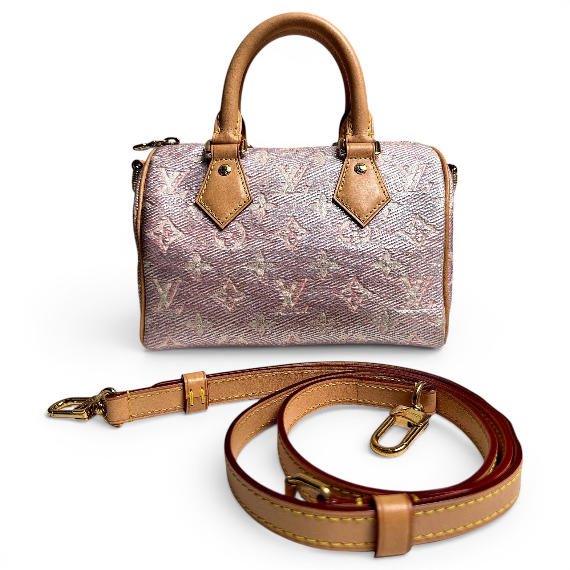 Speedy Bandoulière leather handbag