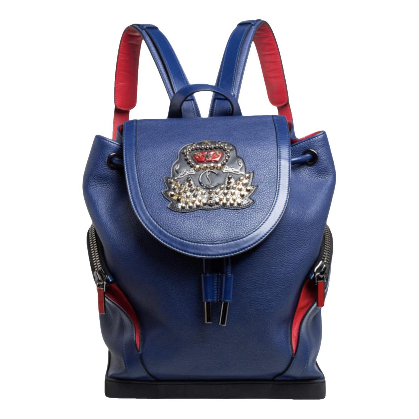 Leather backpack