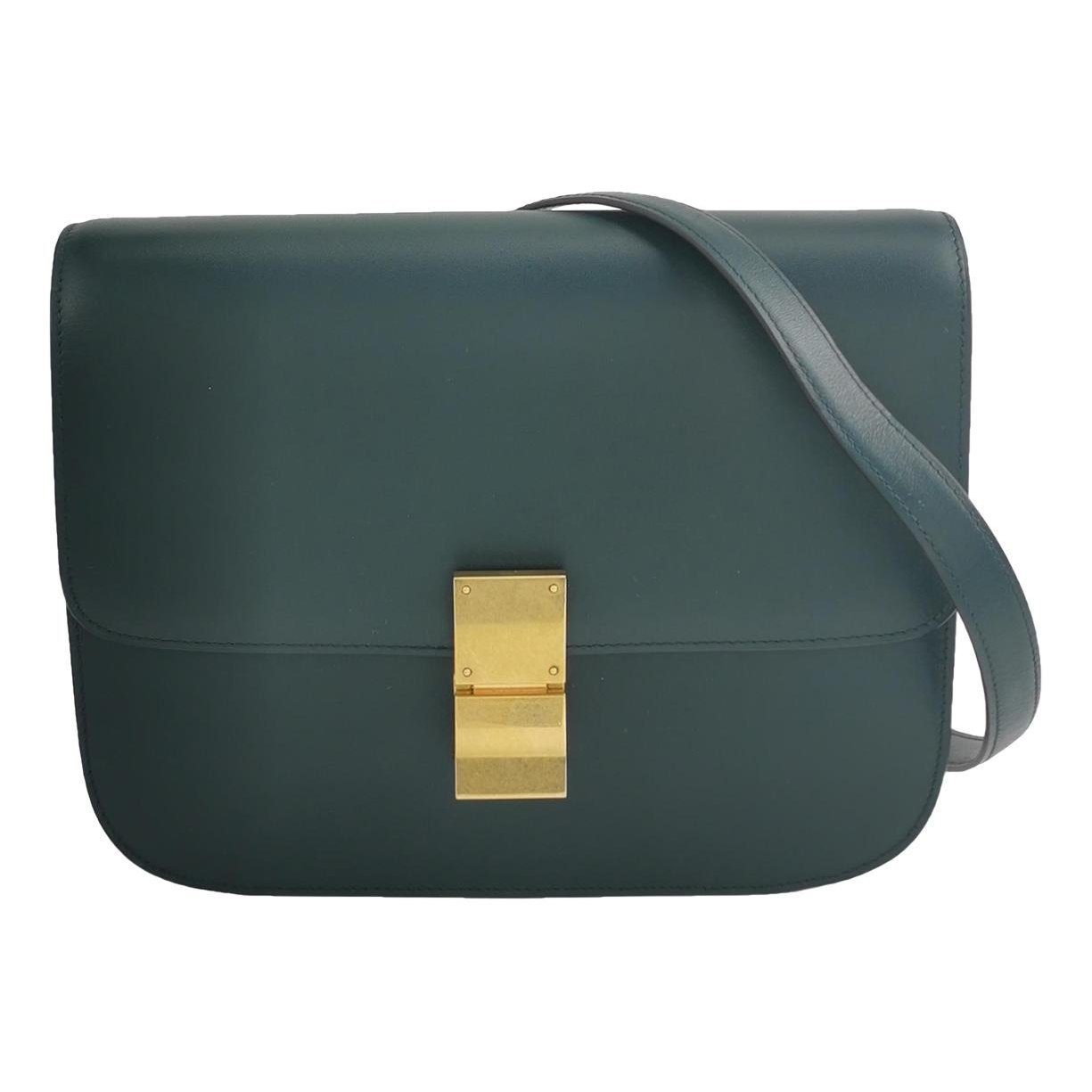Classic leather handbag