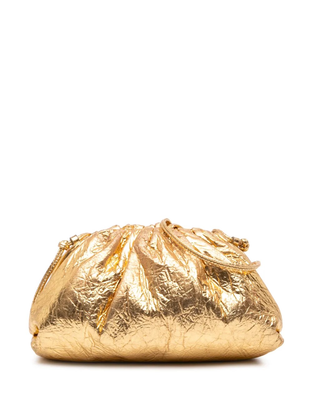 2012-2026 Metallic Crinkled Lambskin The Mini Pouch crossbody bag