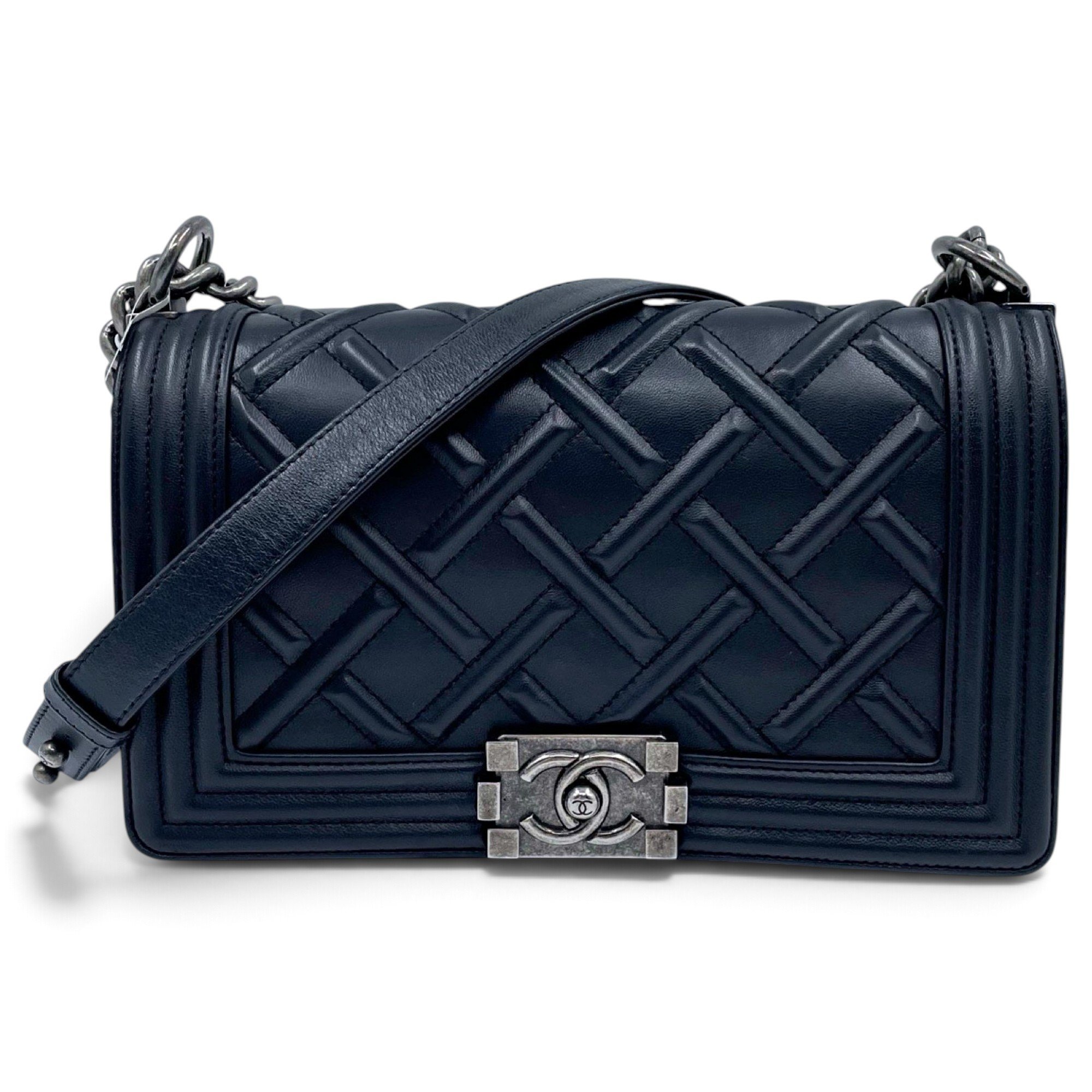 Boy leather handbag