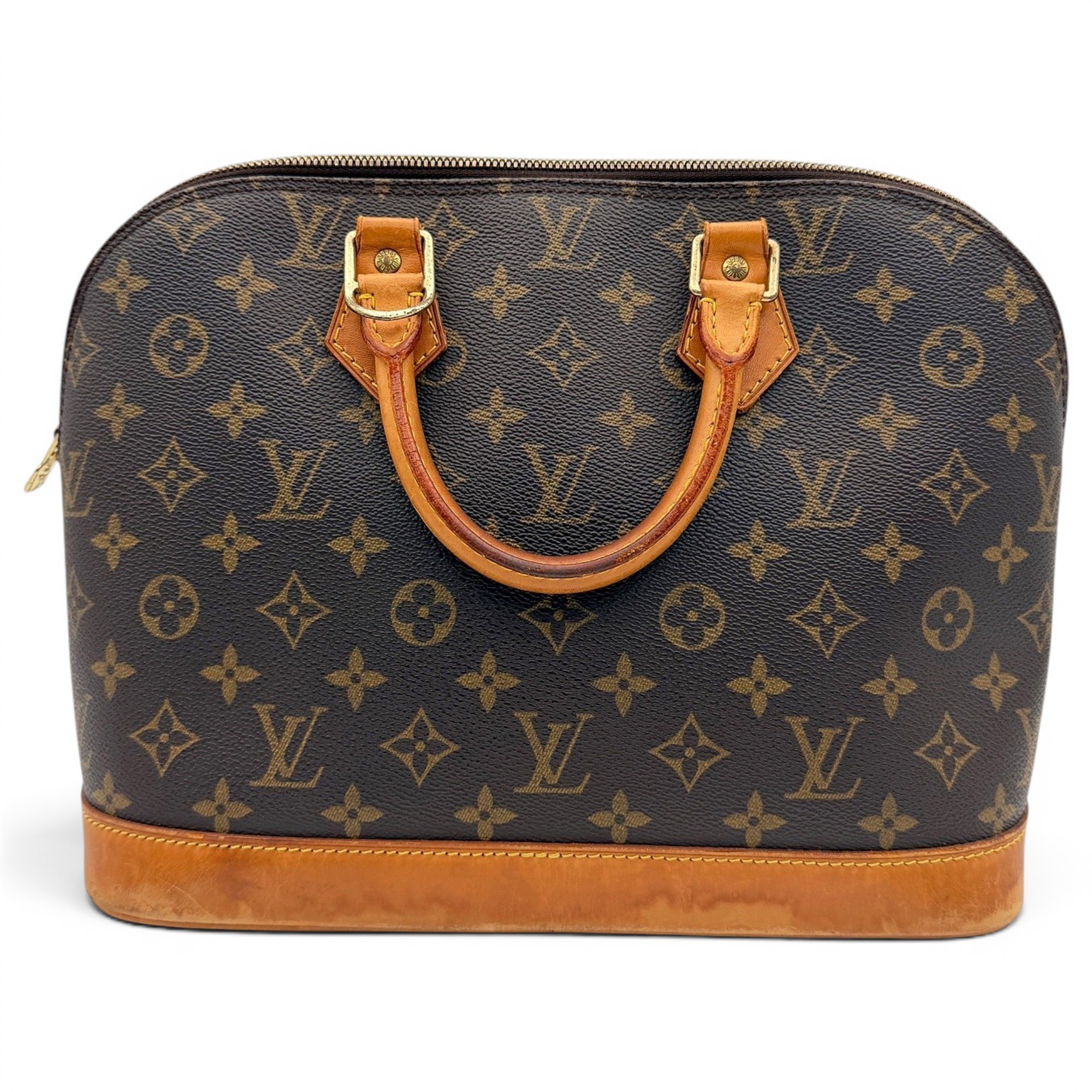Alma leather handbag