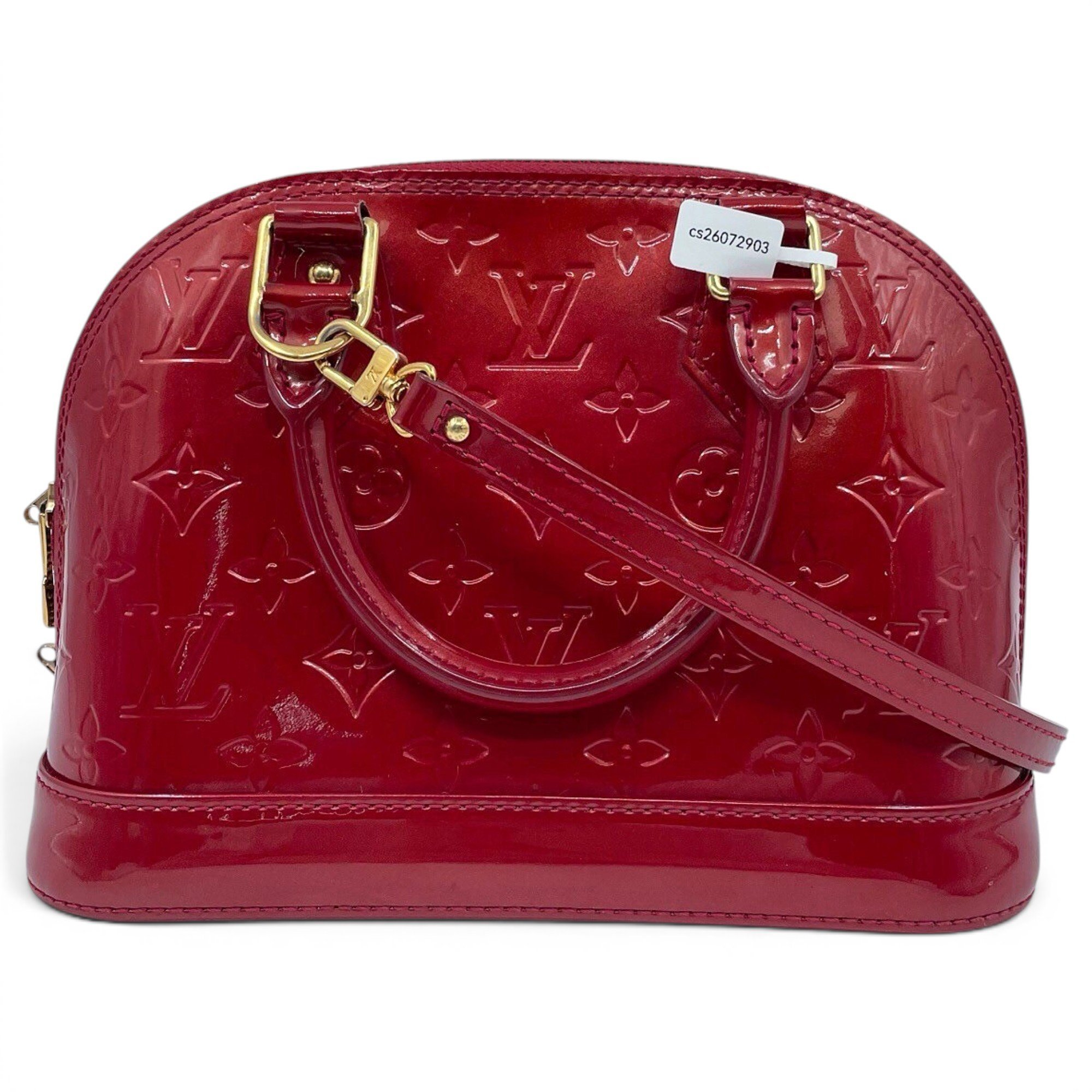 Alma BB patent leather crossbody bag