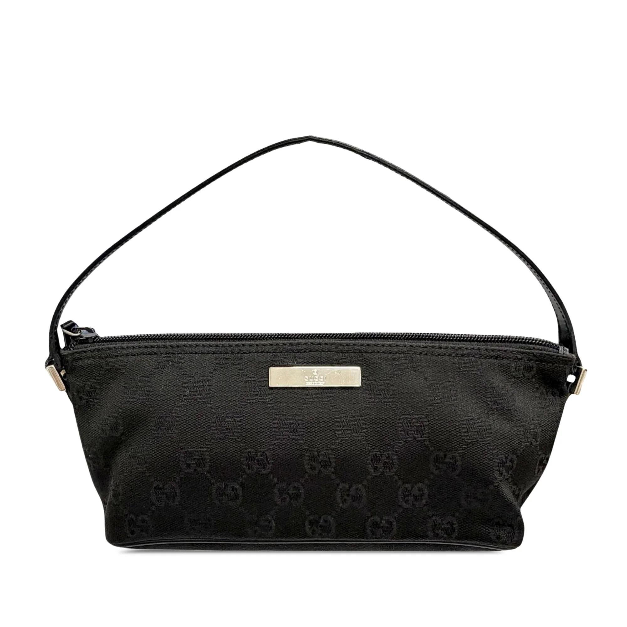 Gucci B leather handbag