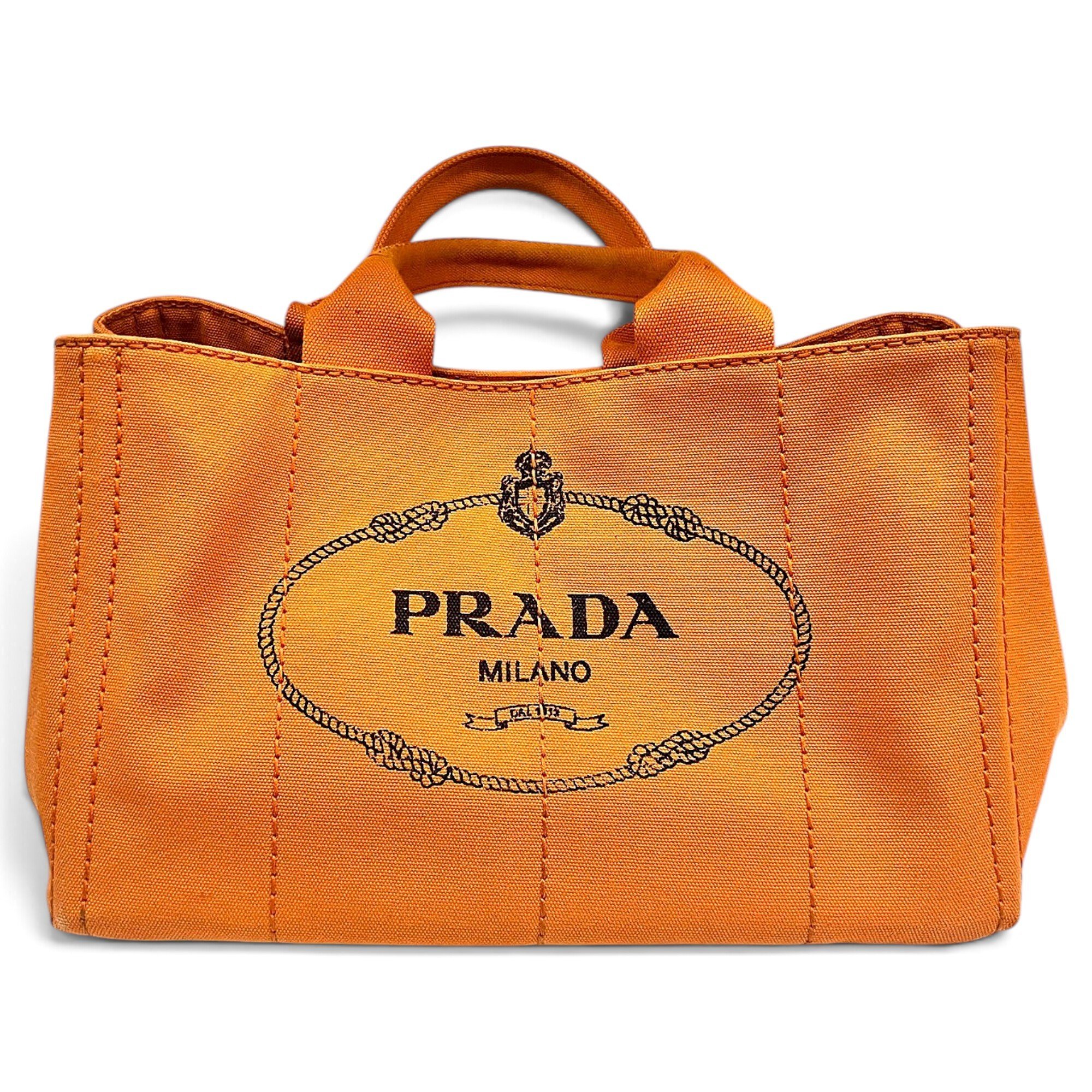 Prada Pocket cloth tote