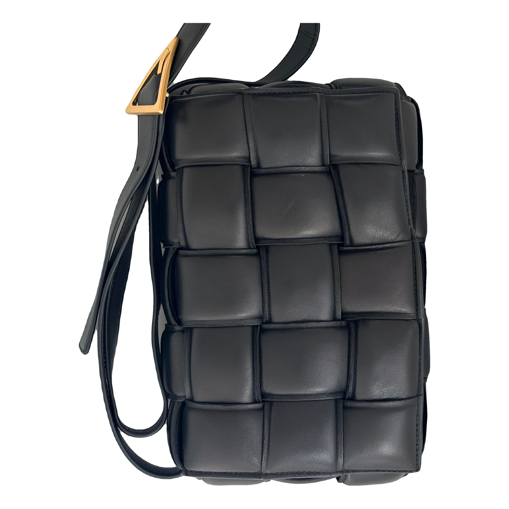 Cassette Padded leather crossbody bag