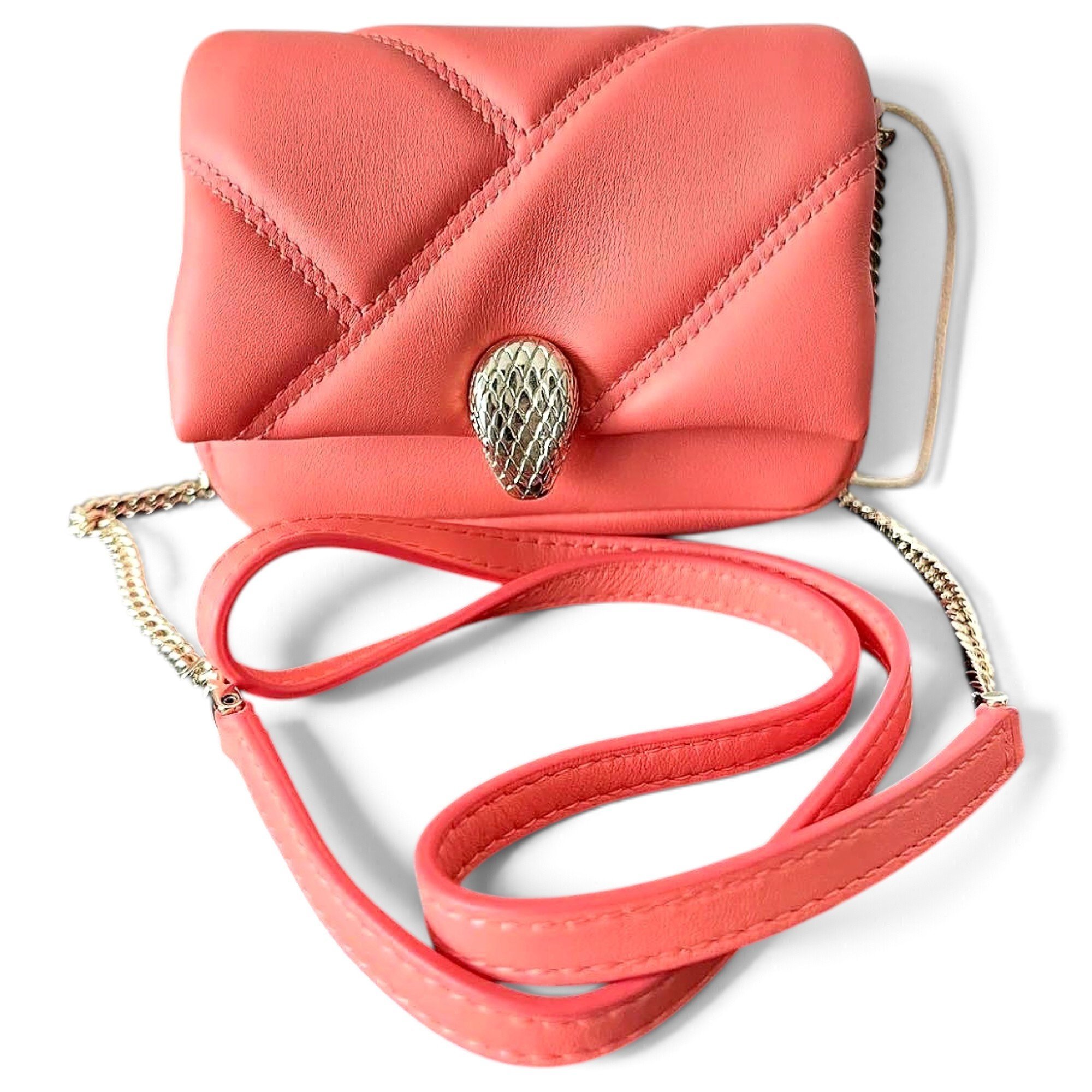 Serpenti leather mini bag