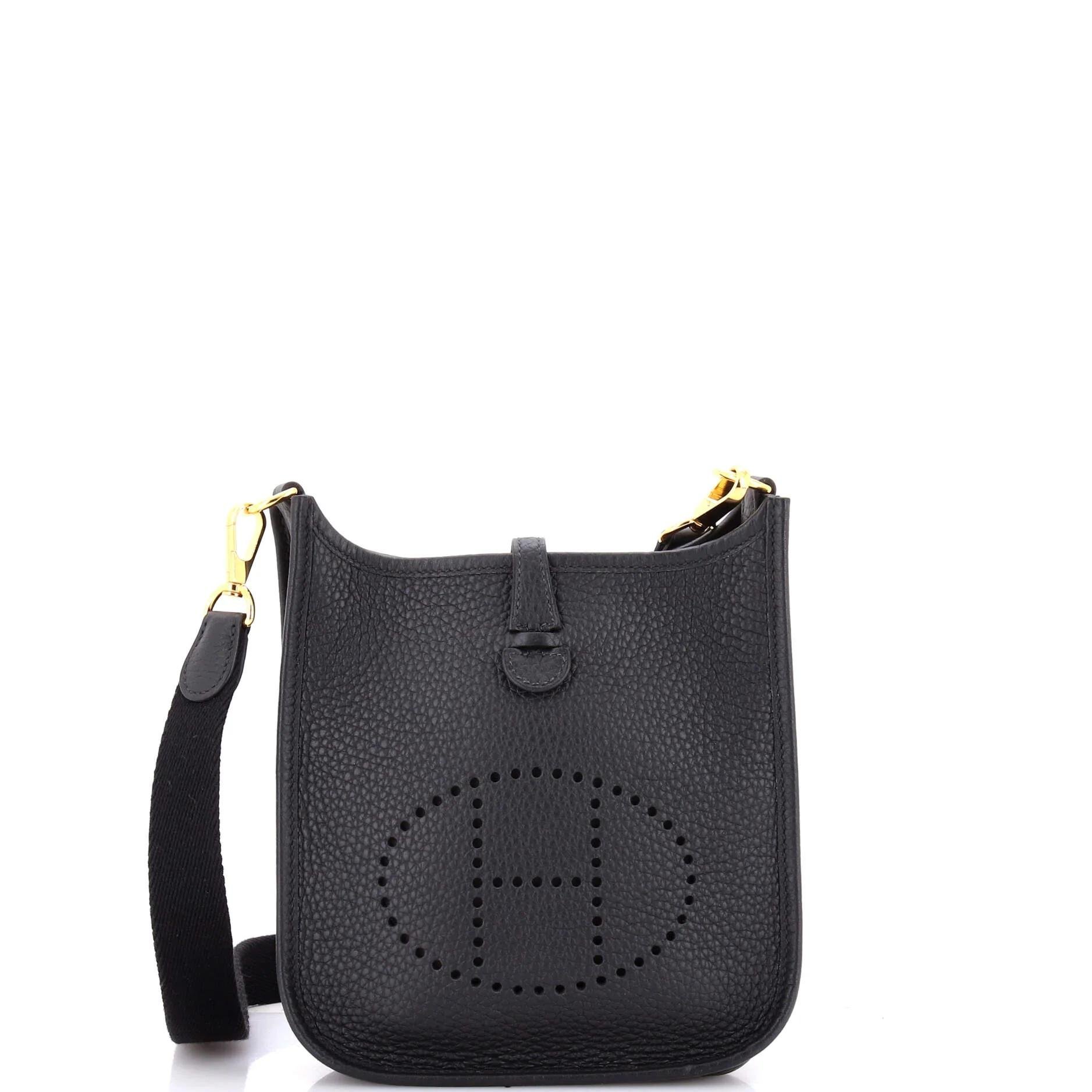 Mini Evelyne leather crossbody bag