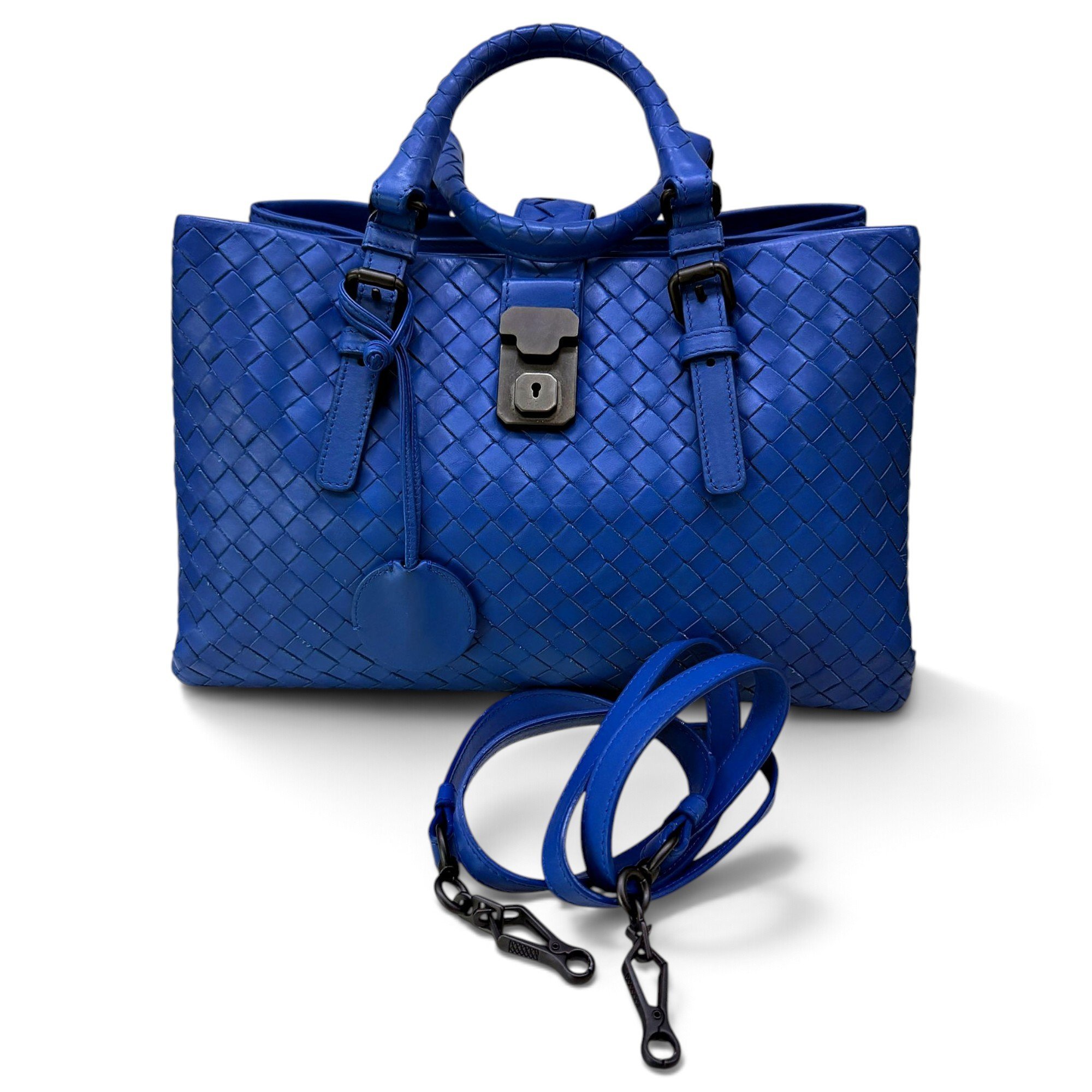 Leather tote