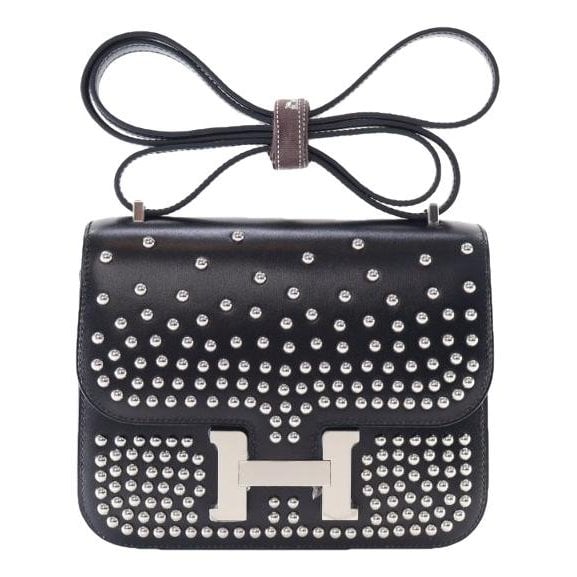 Constance leather crossbody bag